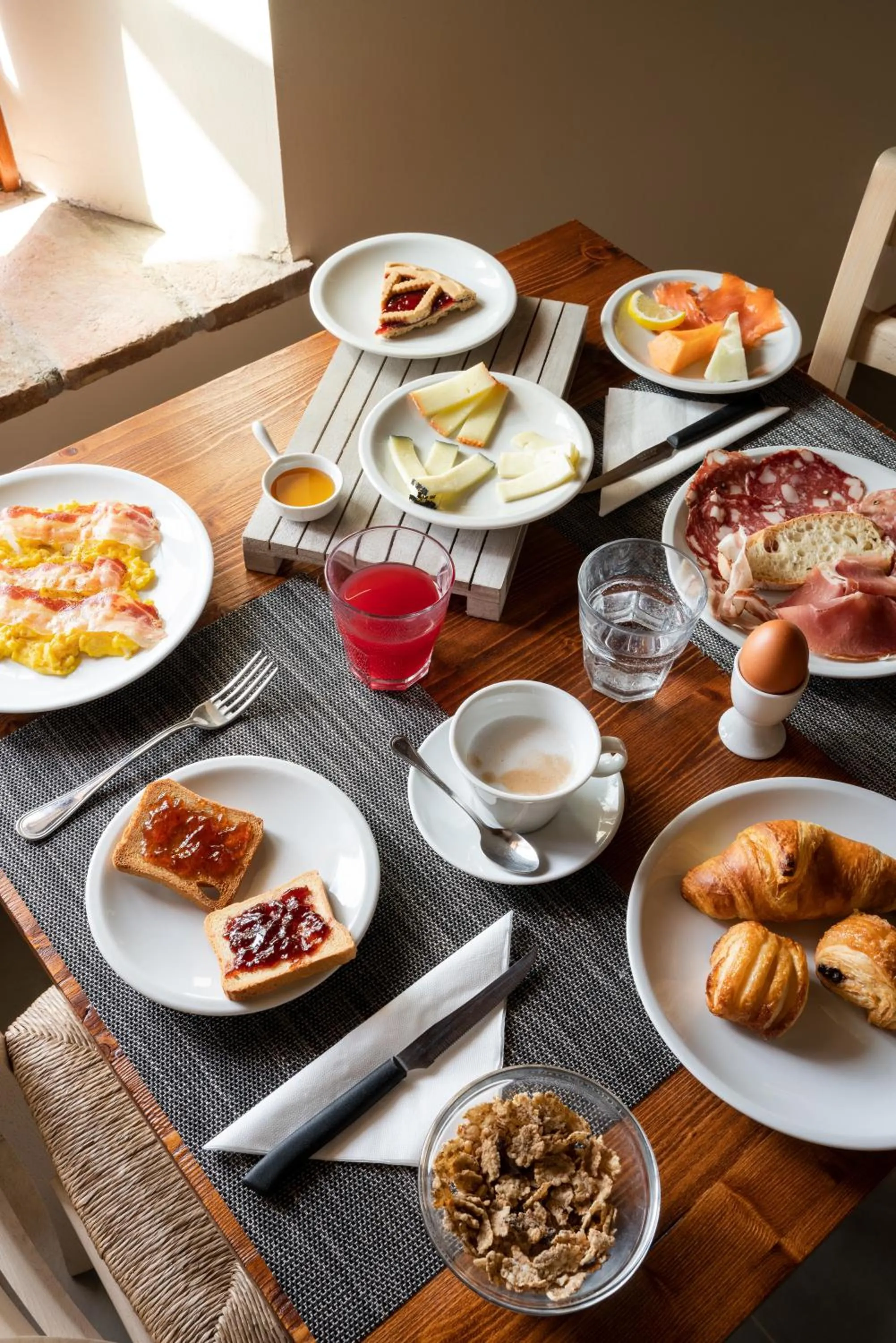 Breakfast in Agriturismo Streda Wine & Country Holiday