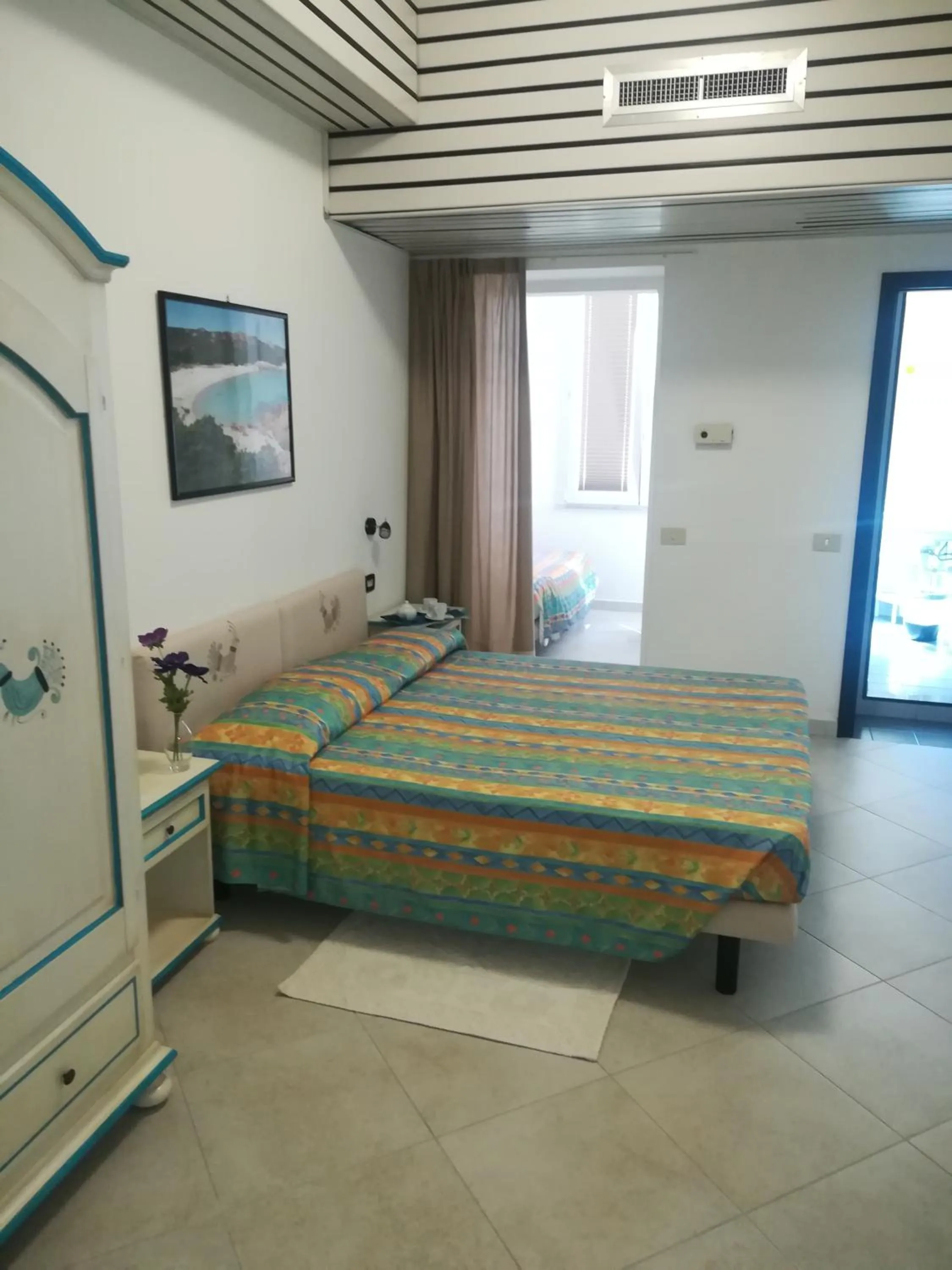 Bed in Hotel Nido D'aquila