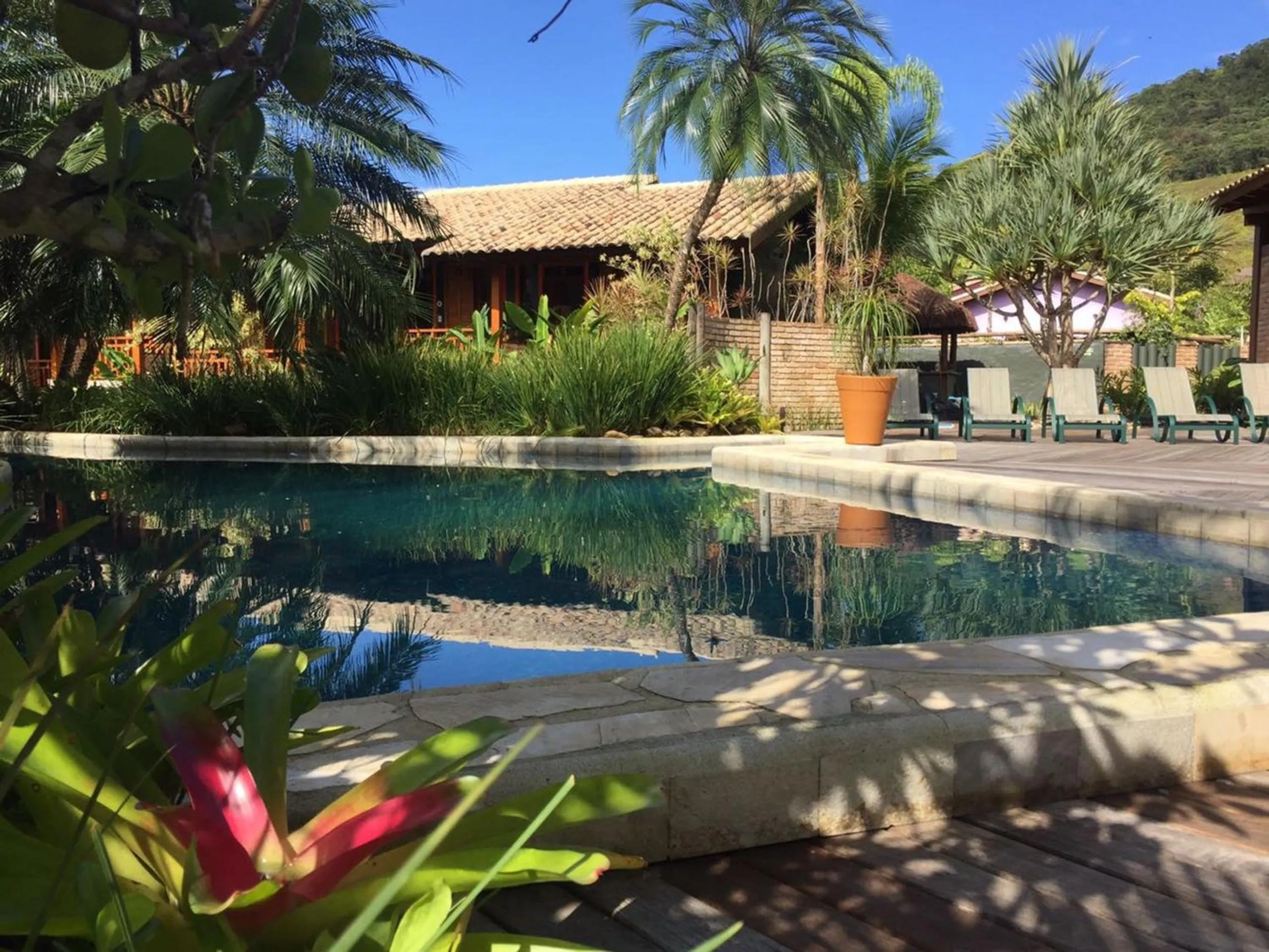 Swimming pool in Villa Bebek Hotel