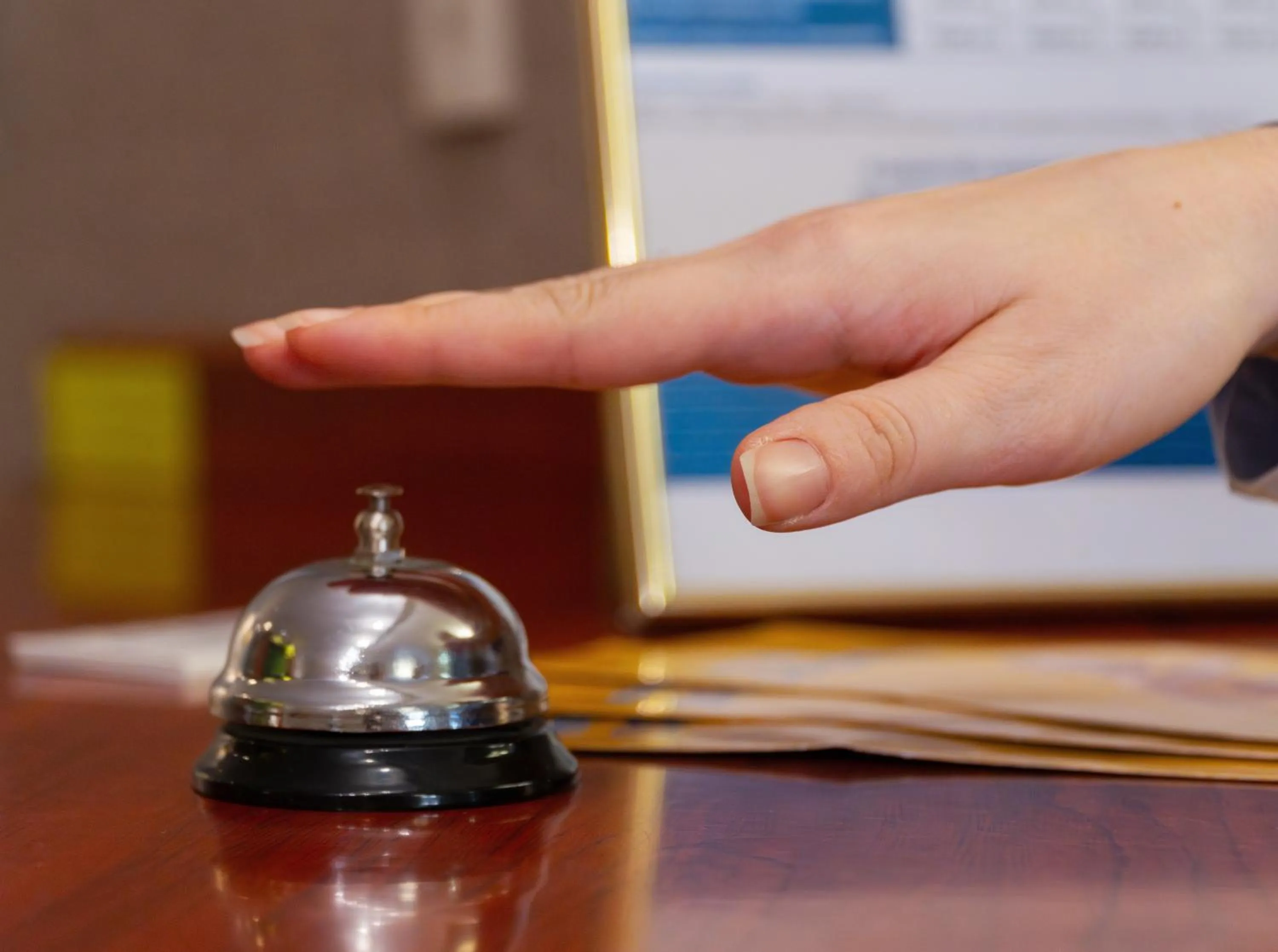 Lobby or reception in Hotel Orbita