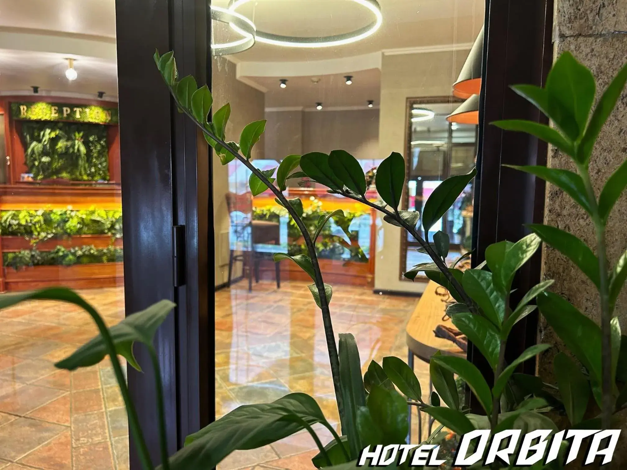 Lobby or reception in Hotel Orbita Lobby or reception in Hotel Orbita