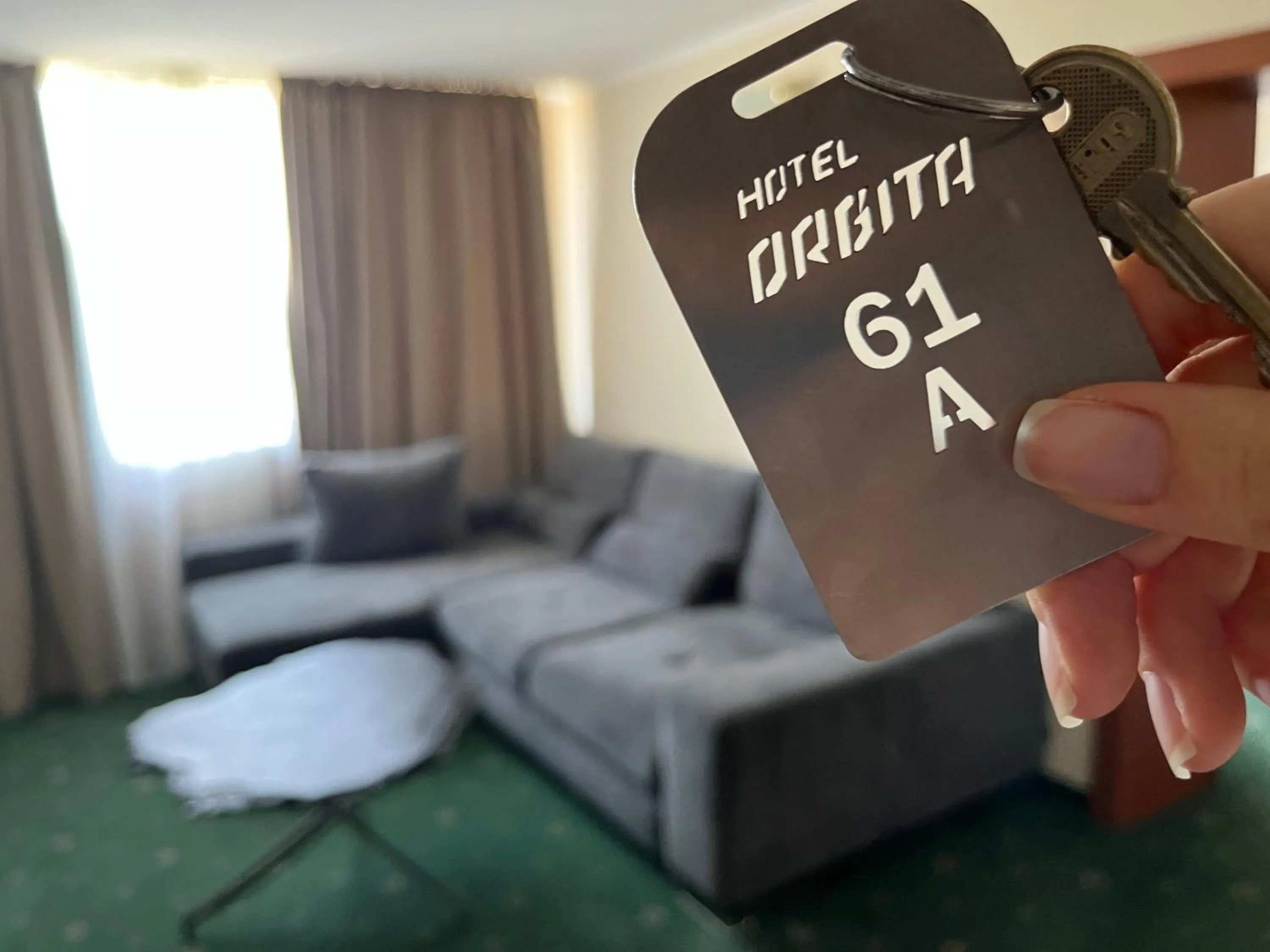 Living room in Hotel Orbita