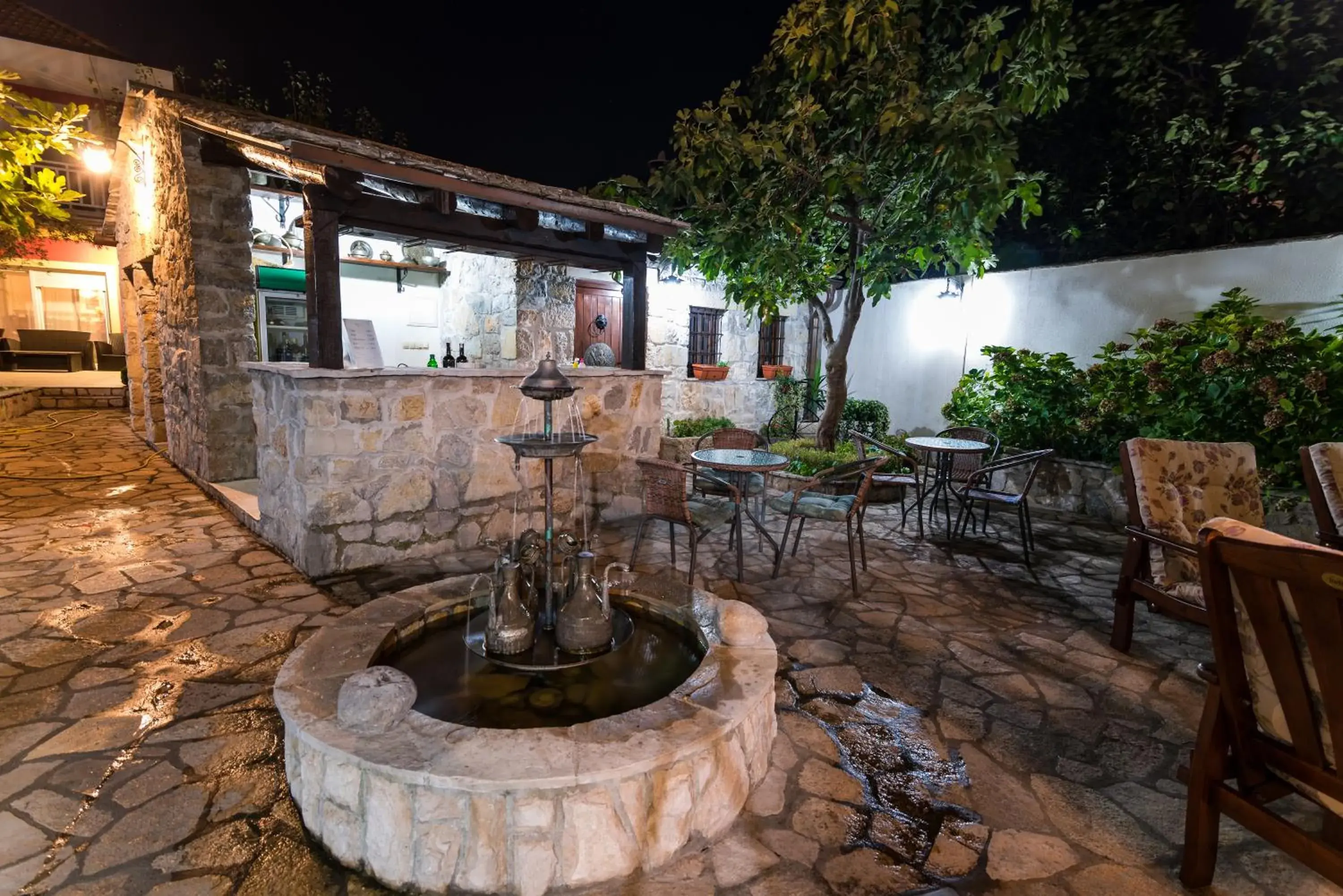 Garden view in Villa Fortuna Garden view in Villa Fortuna