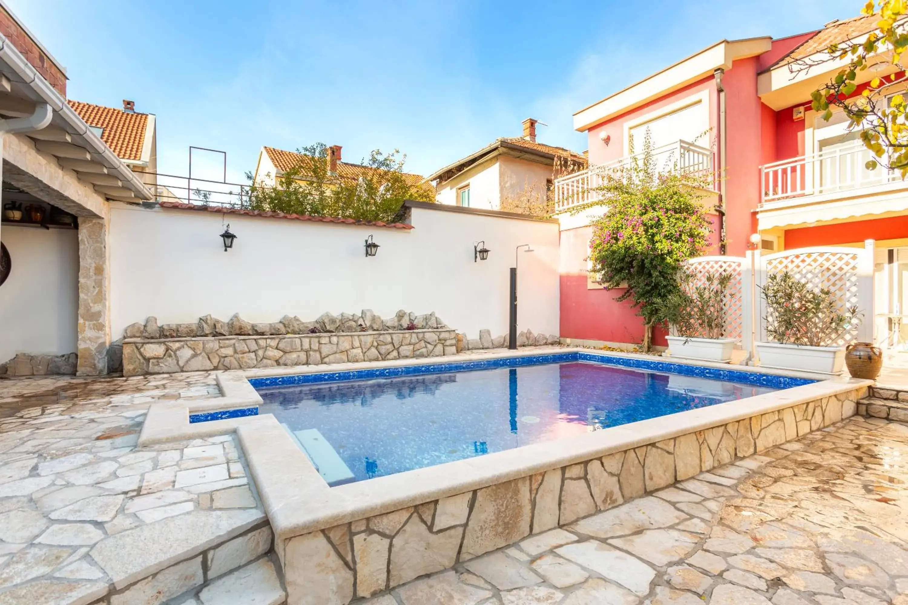 Swimming pool in Villa Fortuna Swimming pool in Villa Fortuna