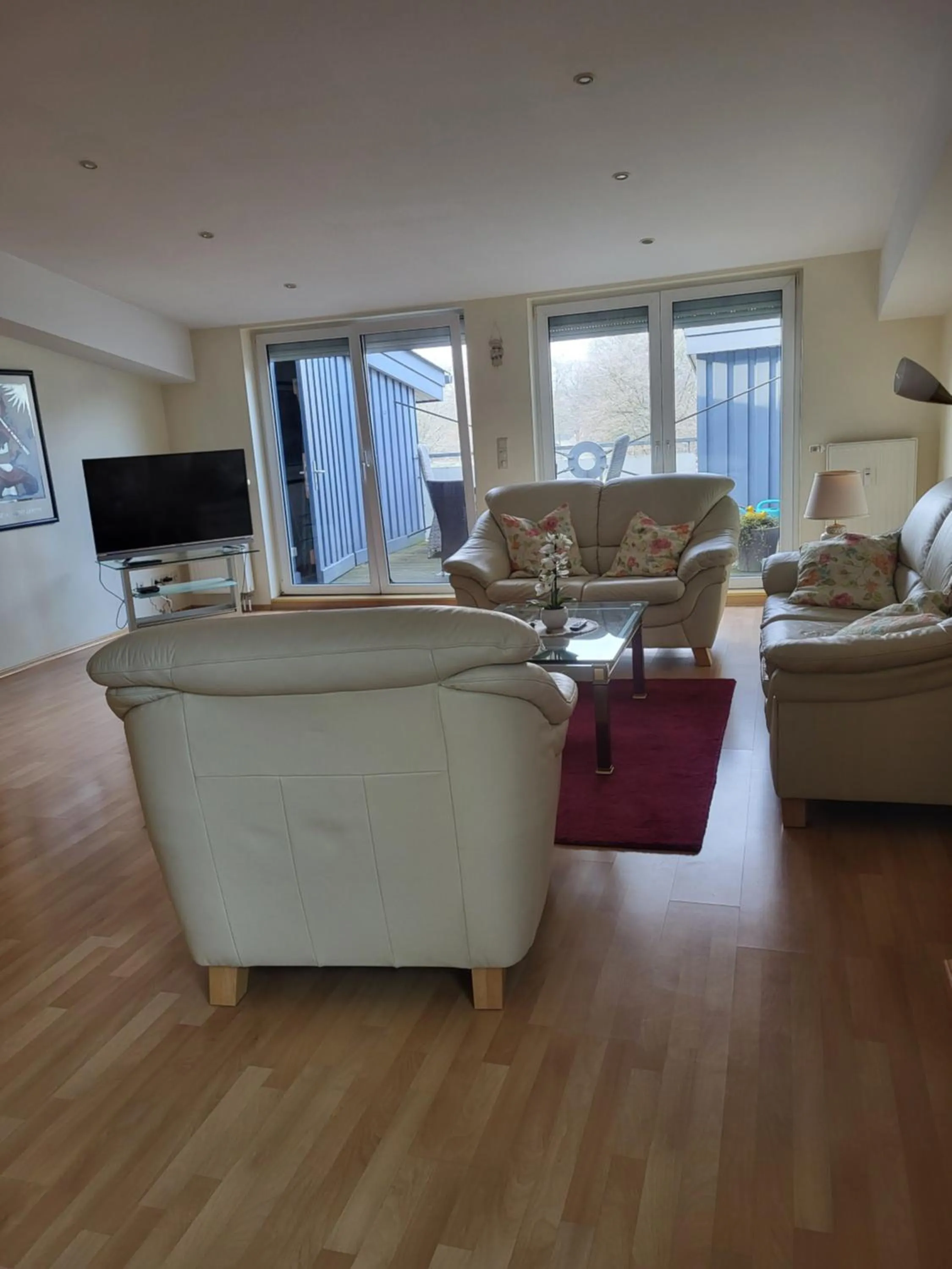 Living room in Hotel am Holzhafen