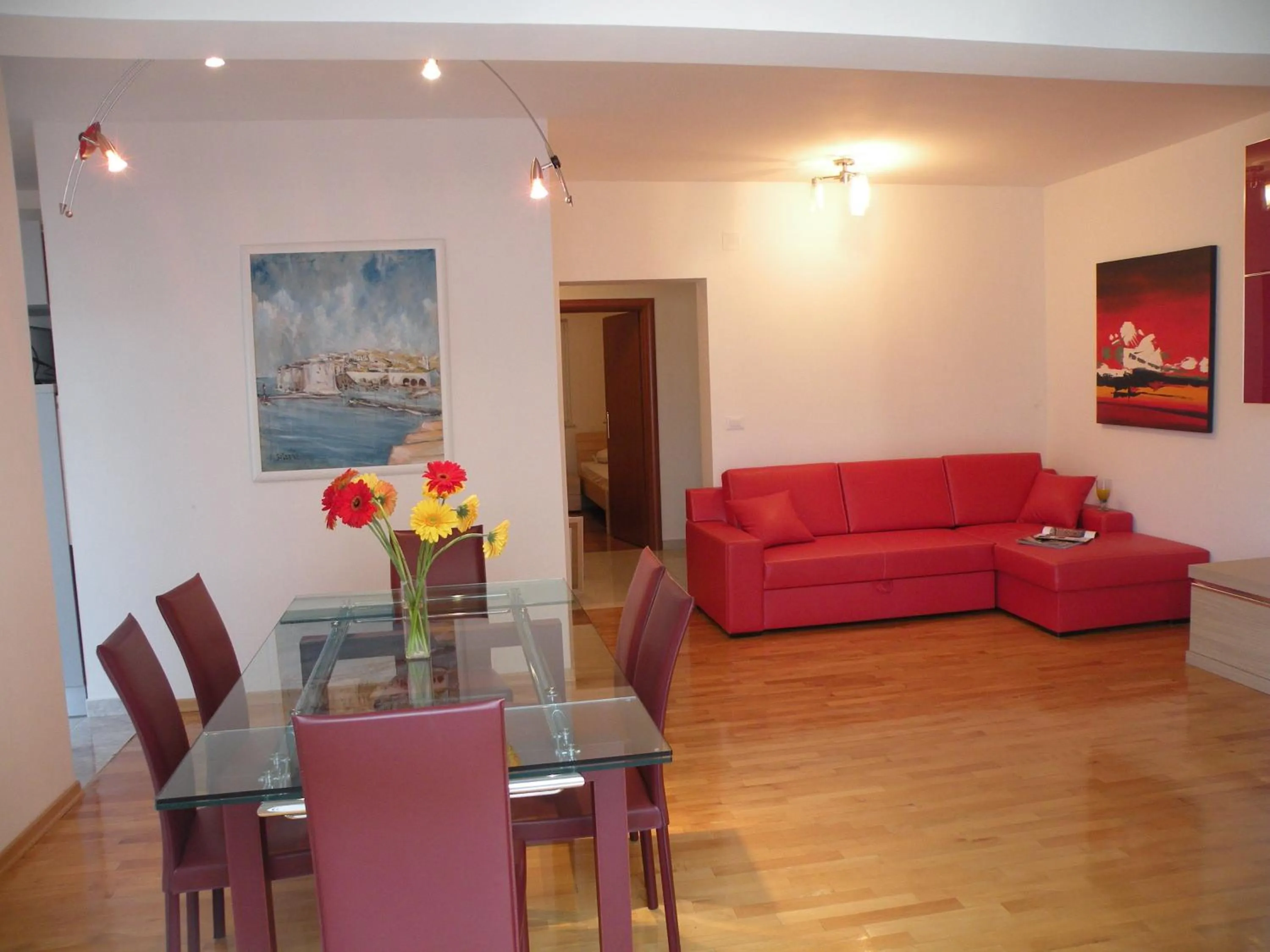 Dining area in Villa Rosa