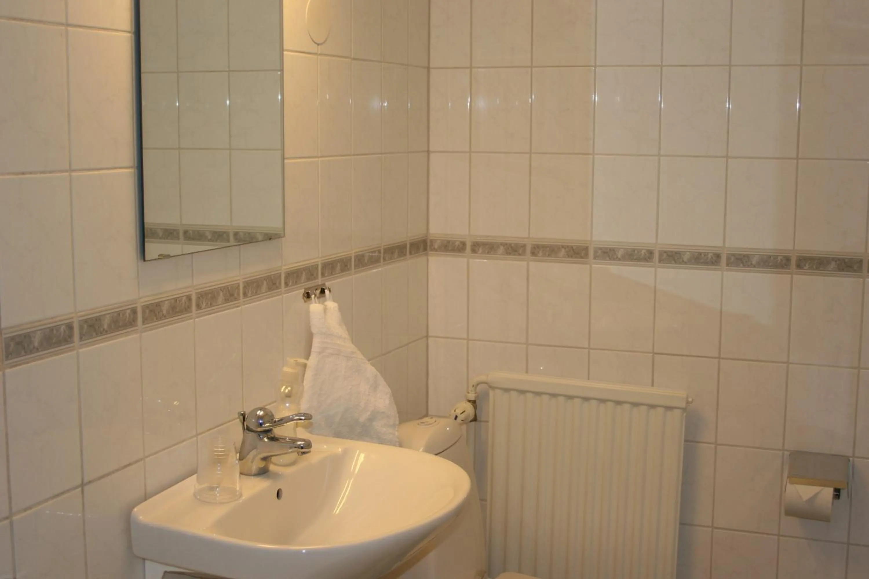 Bathroom in Stadshotellet Sölvesborg