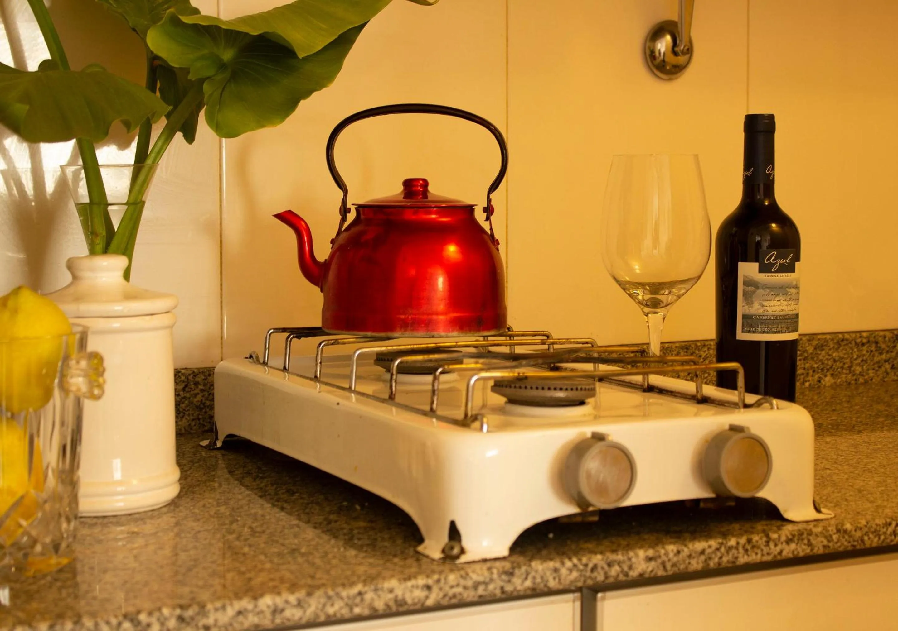 Coffee/tea facilities in Uvas Apart Hotel