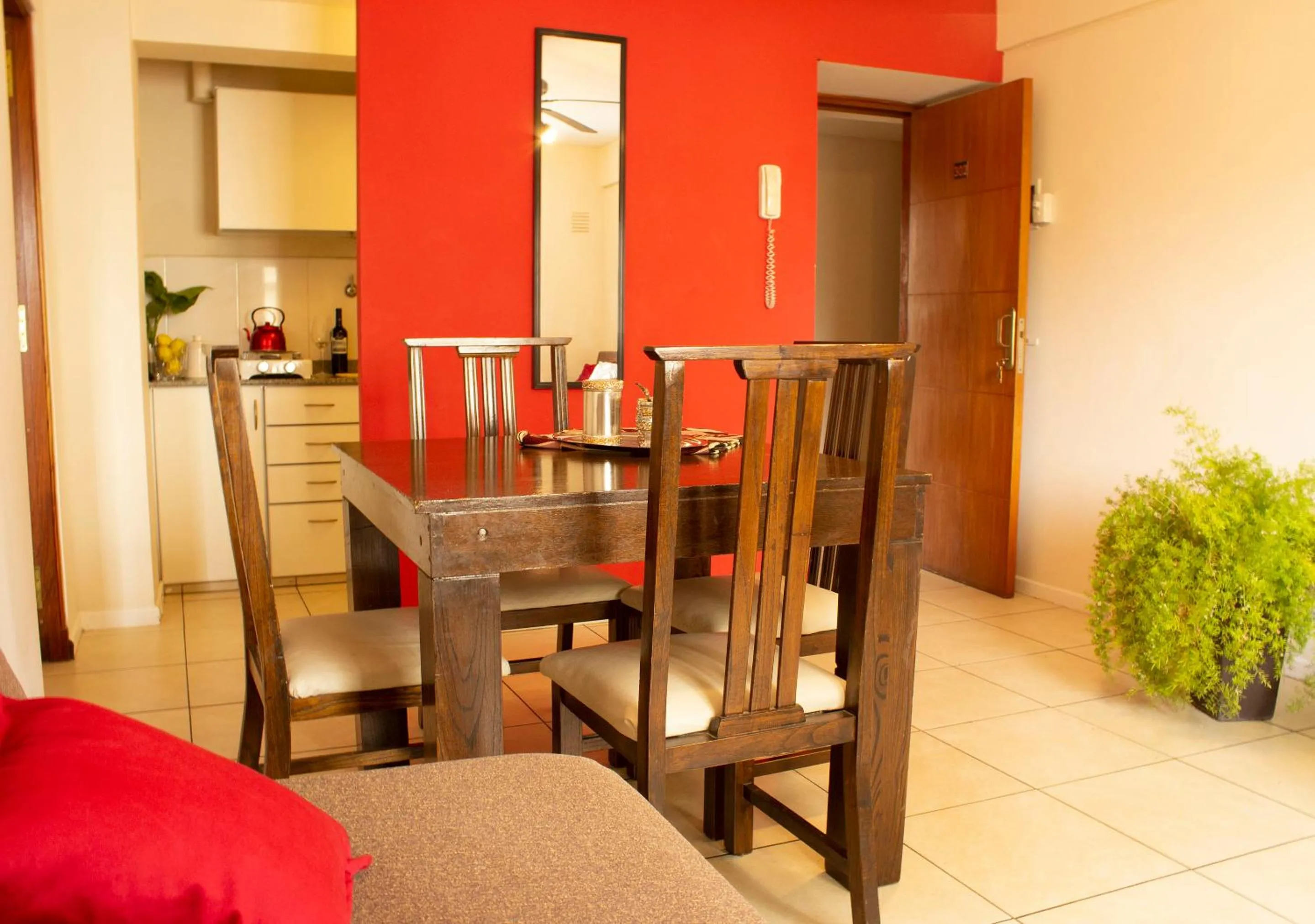 Living room in Uvas Apart Hotel