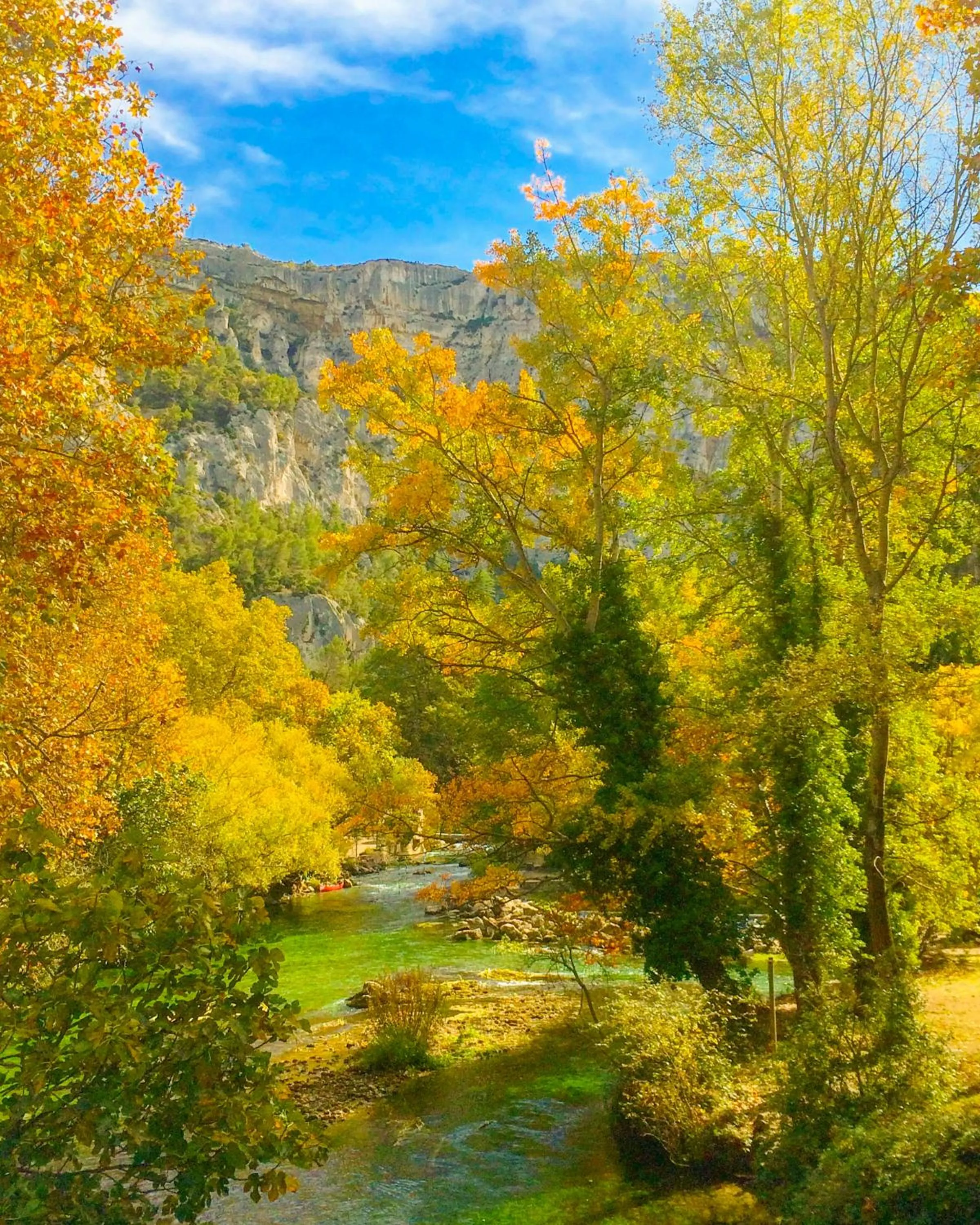 Natural landscape in Domaine de La Brave