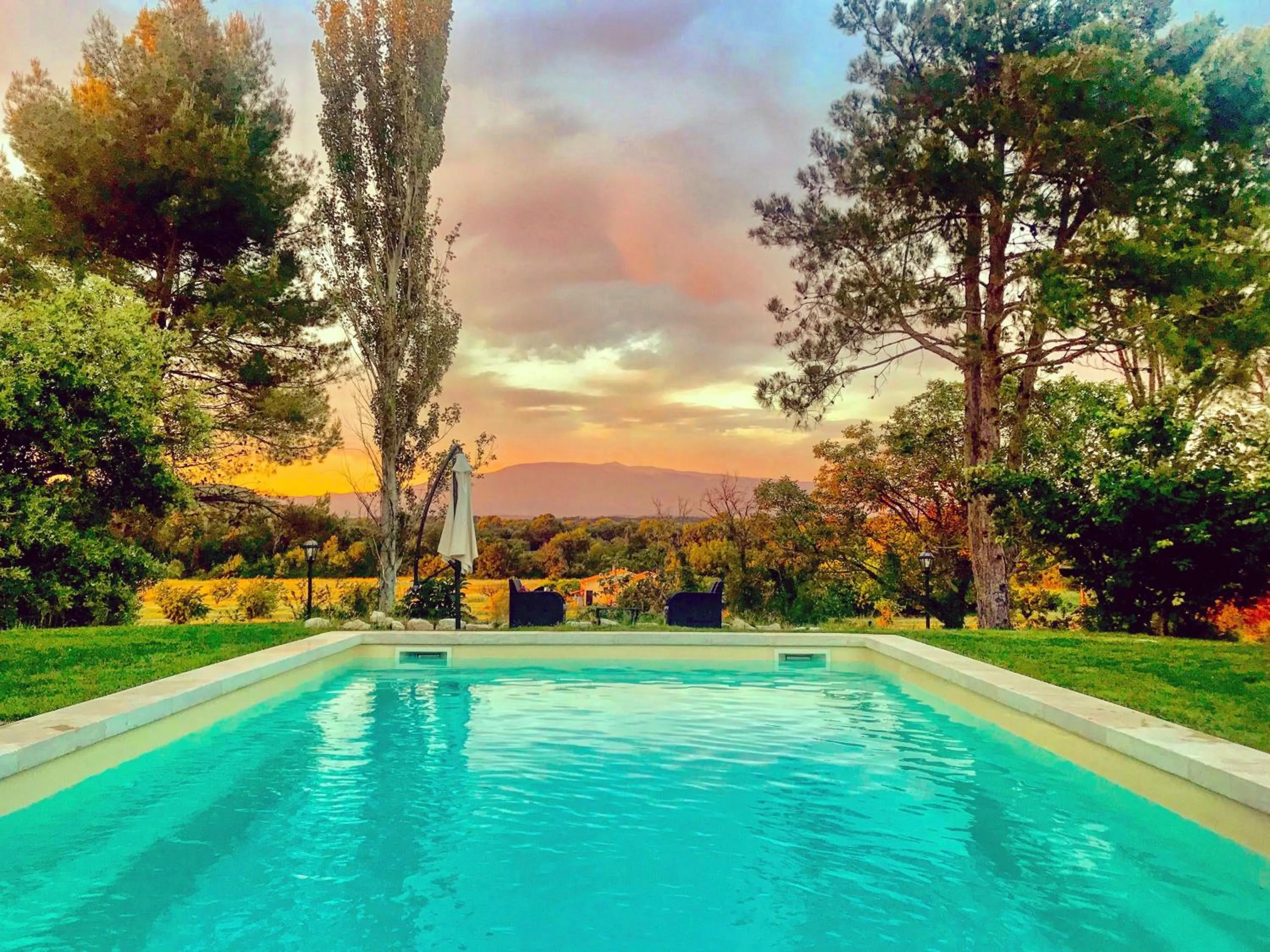 Swimming pool in Domaine de La Brave