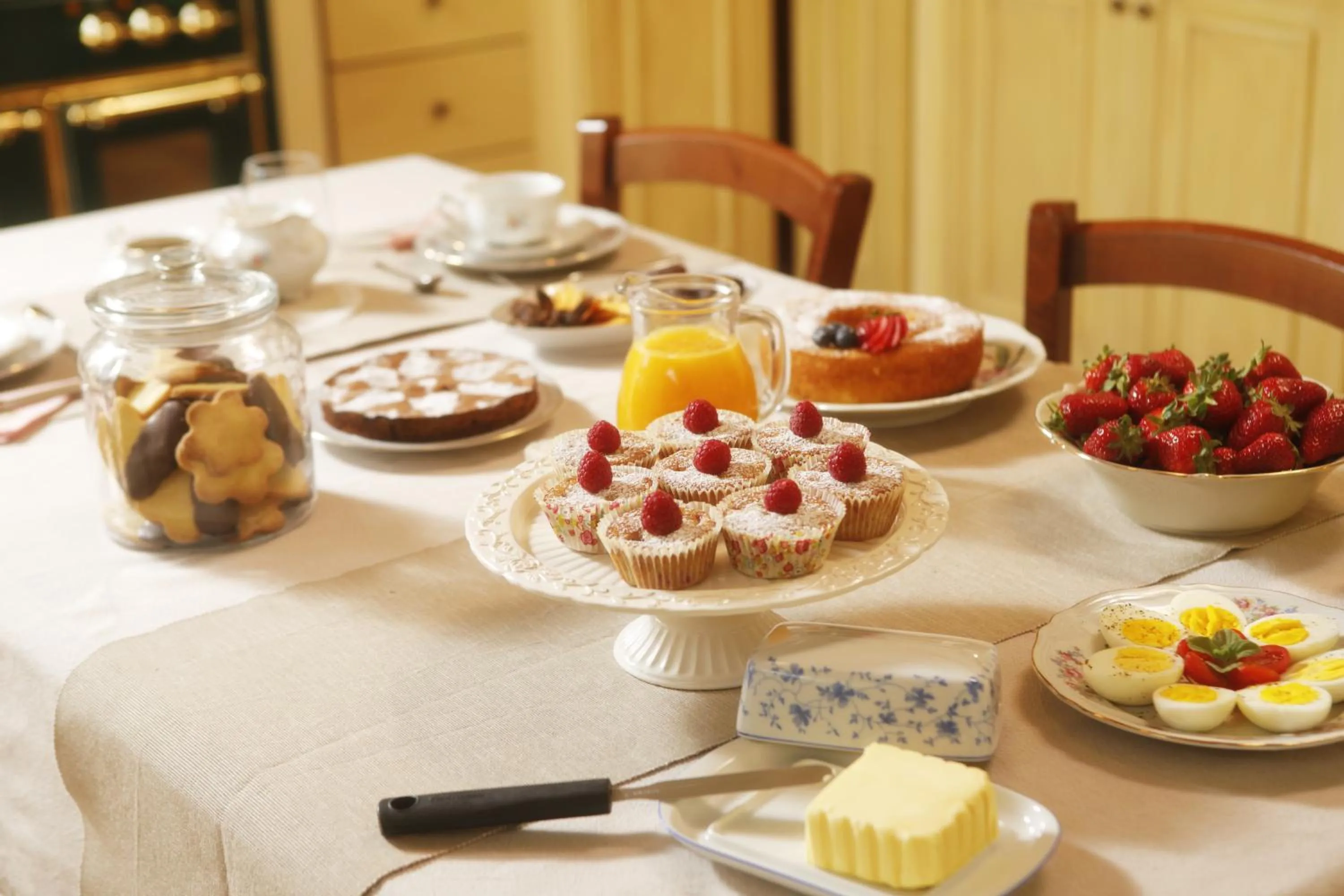 Buffet breakfast in Belvedere