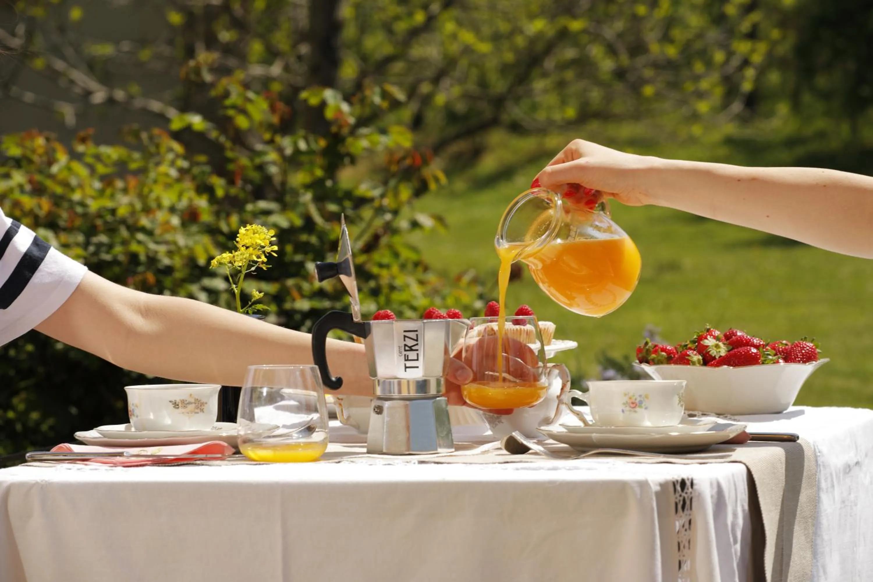 Breakfast in Belvedere