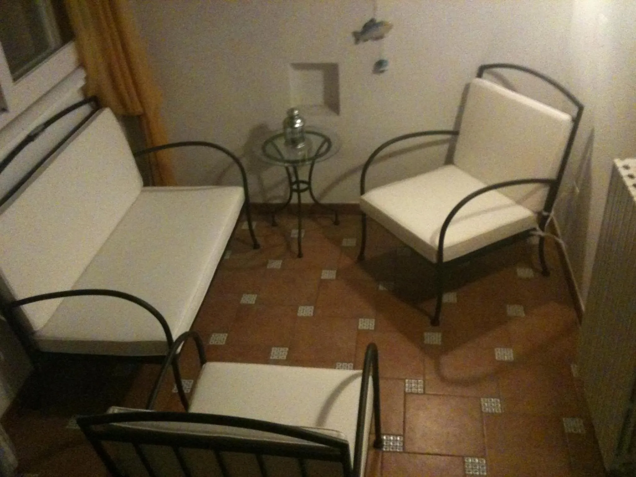 Communal lounge/ TV room in B&B Casa Dorsi