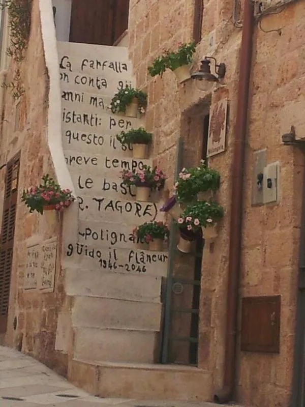 Decorative detail in B&B Casa Dorsi