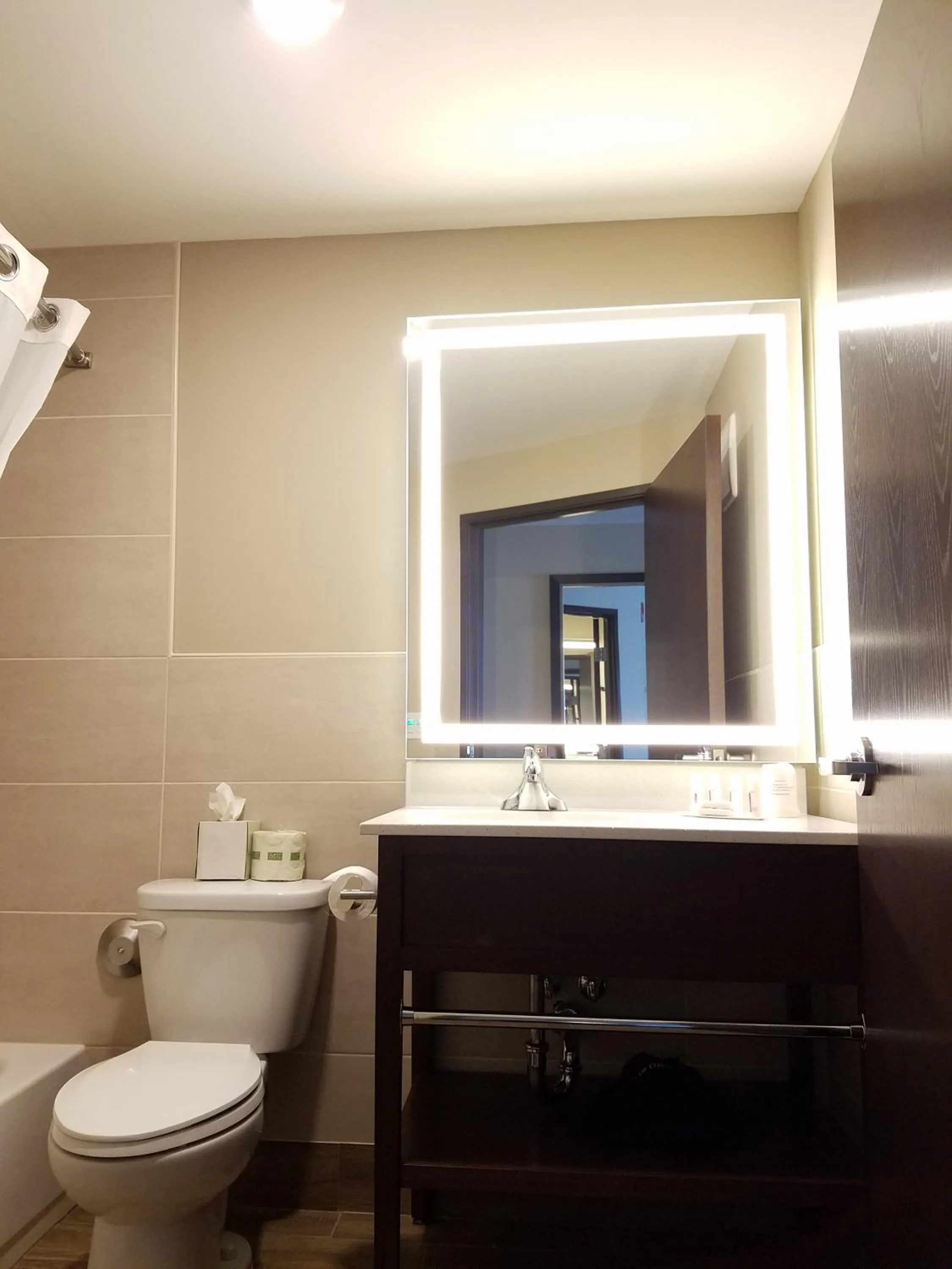 Bathroom in Ramada by Wyndham Minneapolis Golden Valley