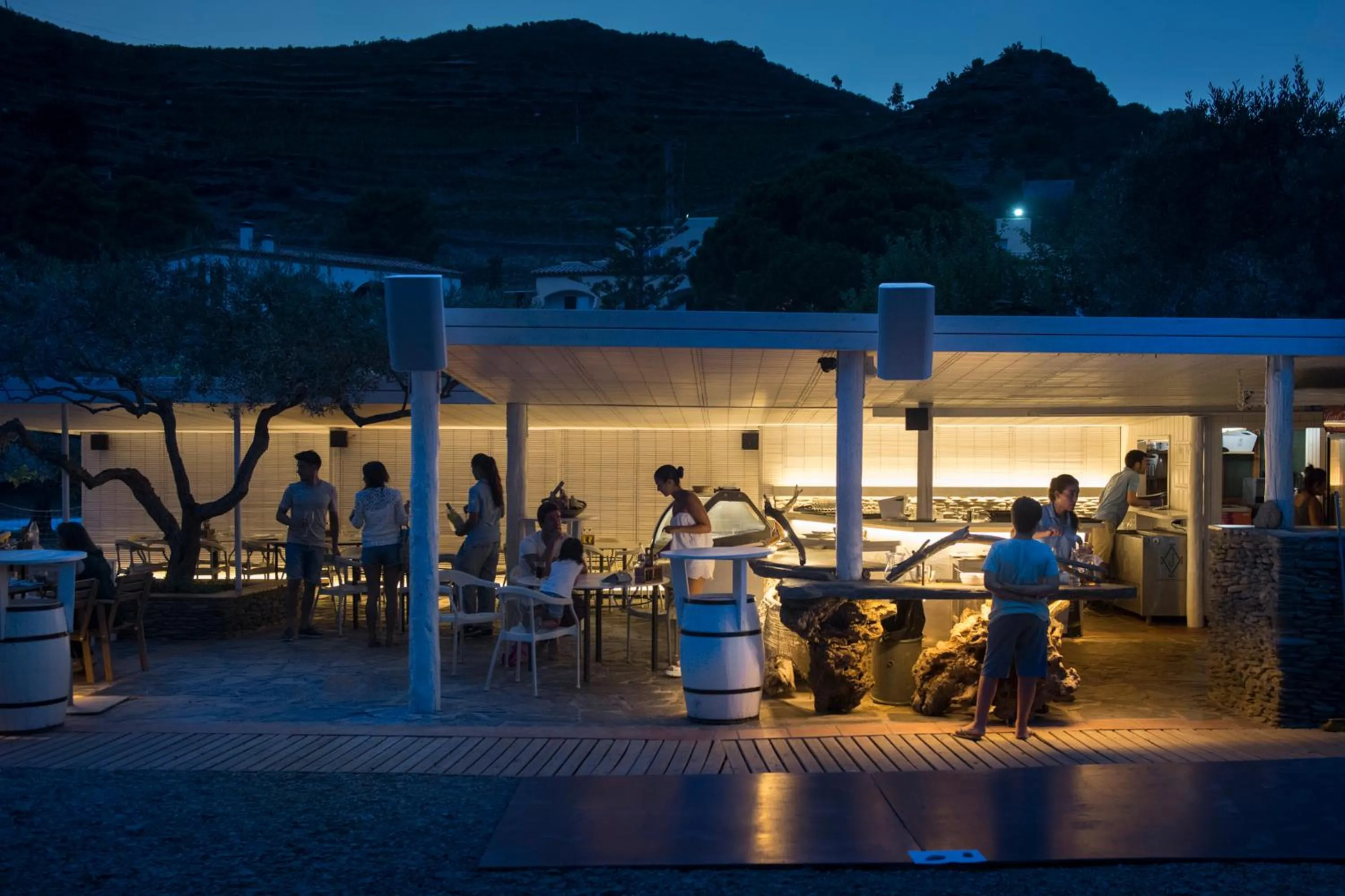 Dining area in Hotel Cala Joncols