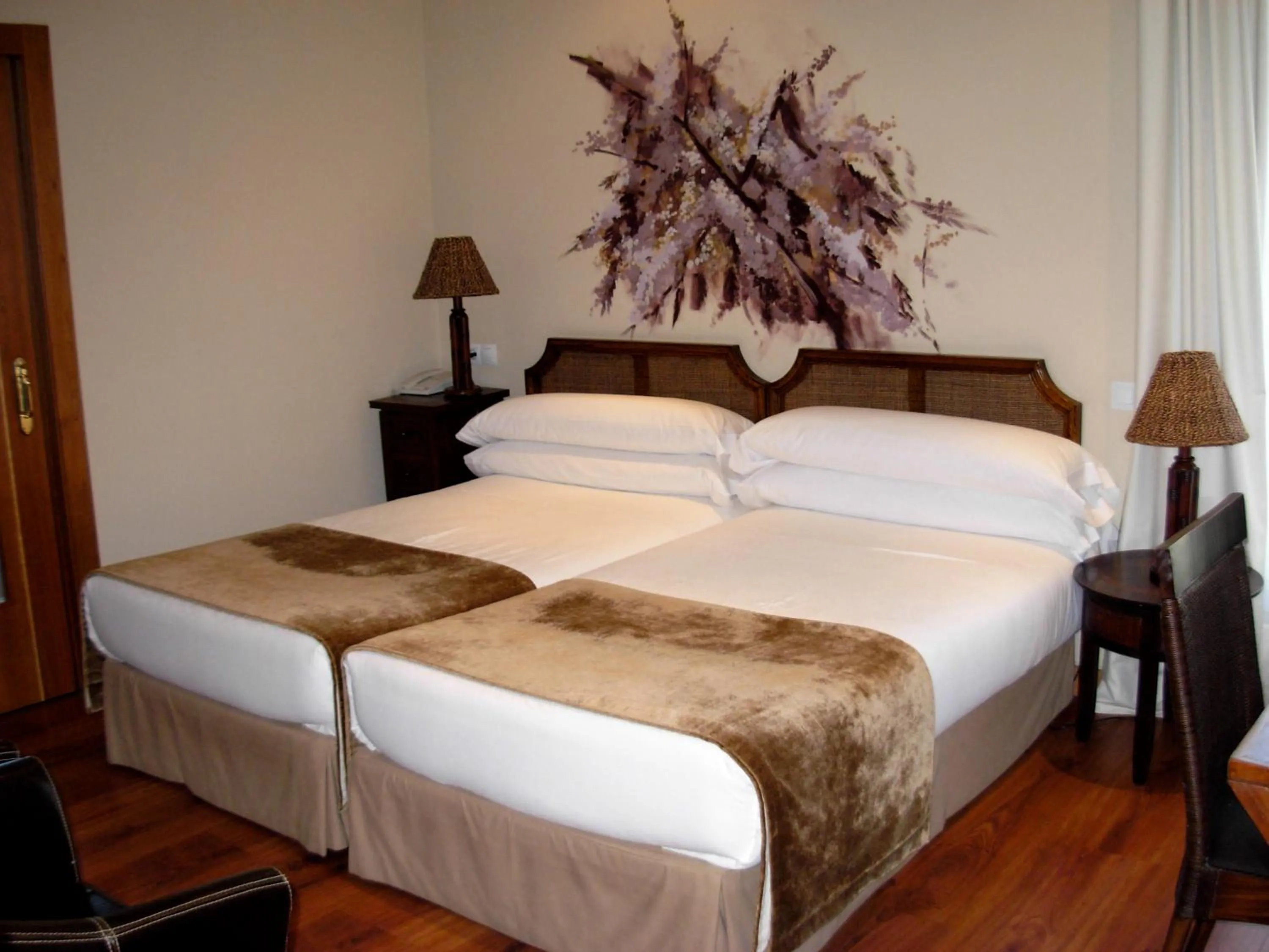 Bed in Hotel el Jardín de Eugenia