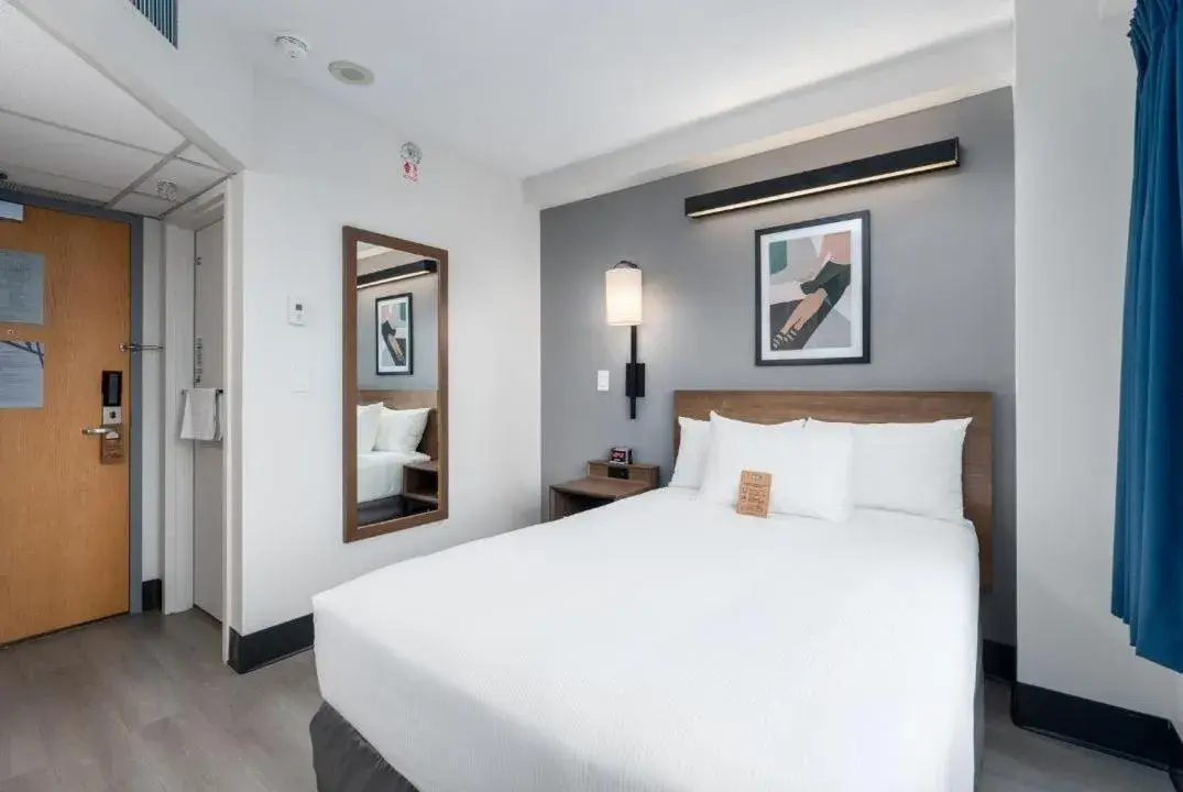 Bed in Hotel Willo - previously known YWCA Hotel Bed in Hotel Willo - previously known YWCA Hotel