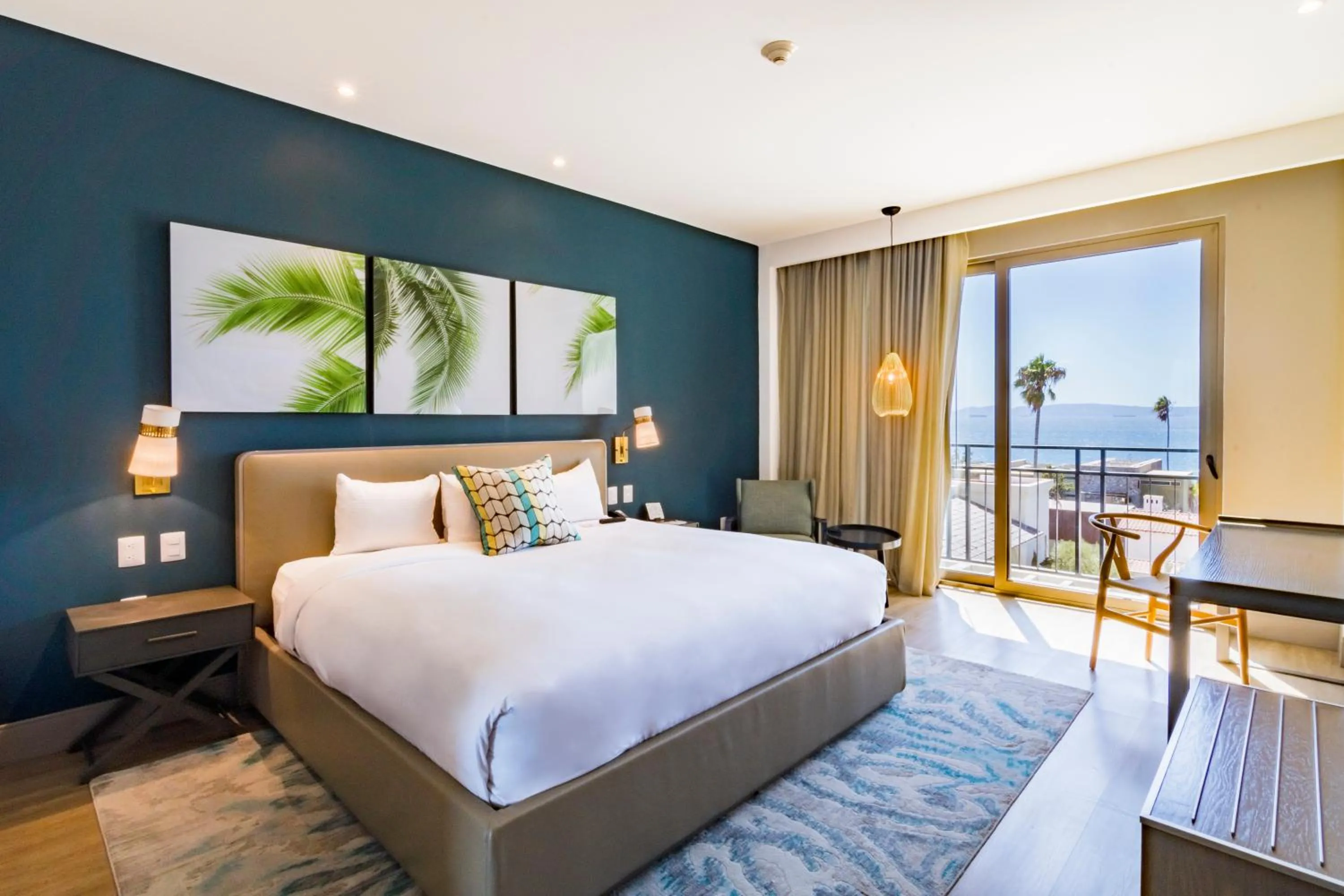 Bed in Torre Lucerna Hotel Ensenada