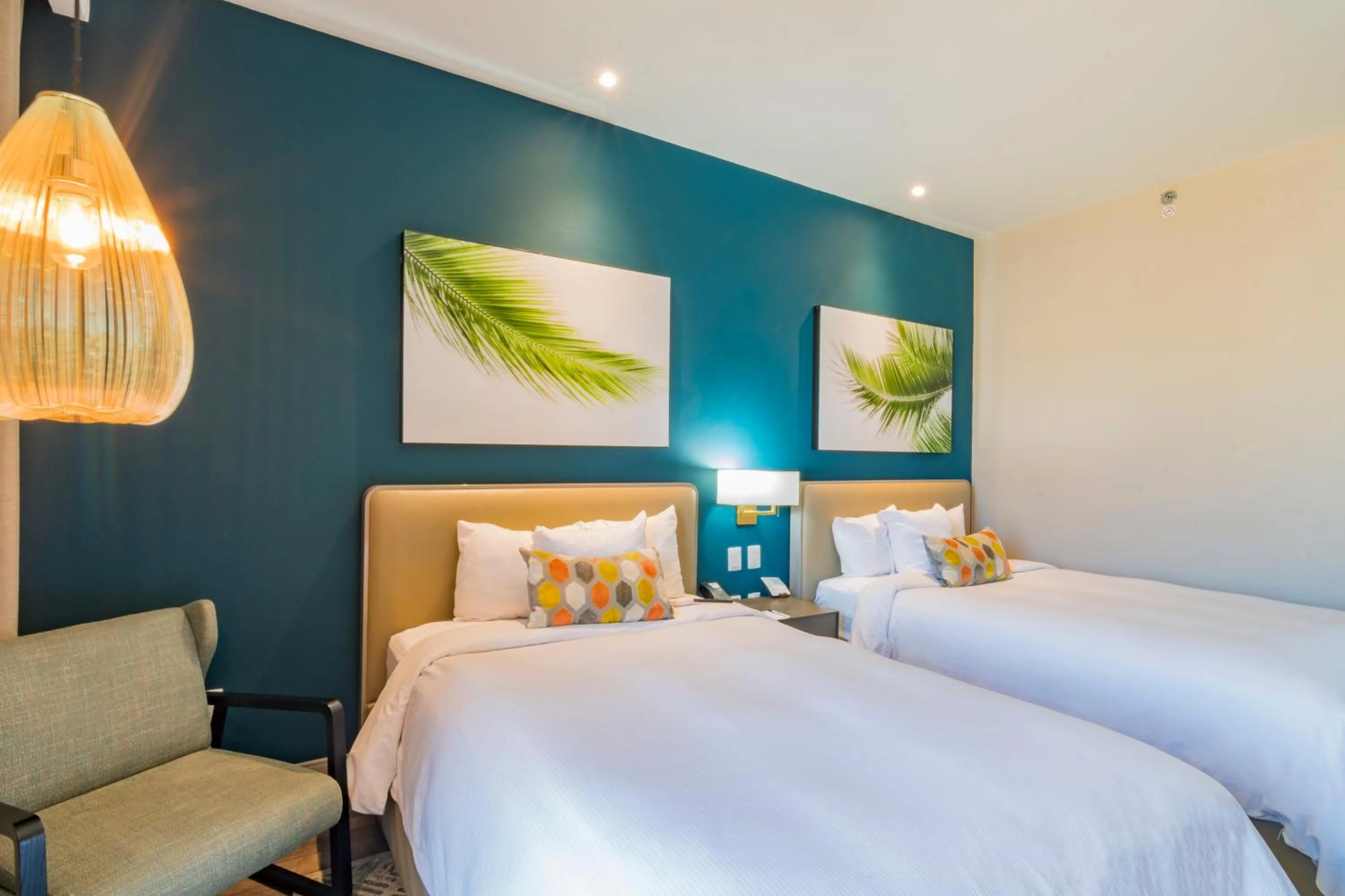 Bed in Torre Lucerna Hotel Ensenada