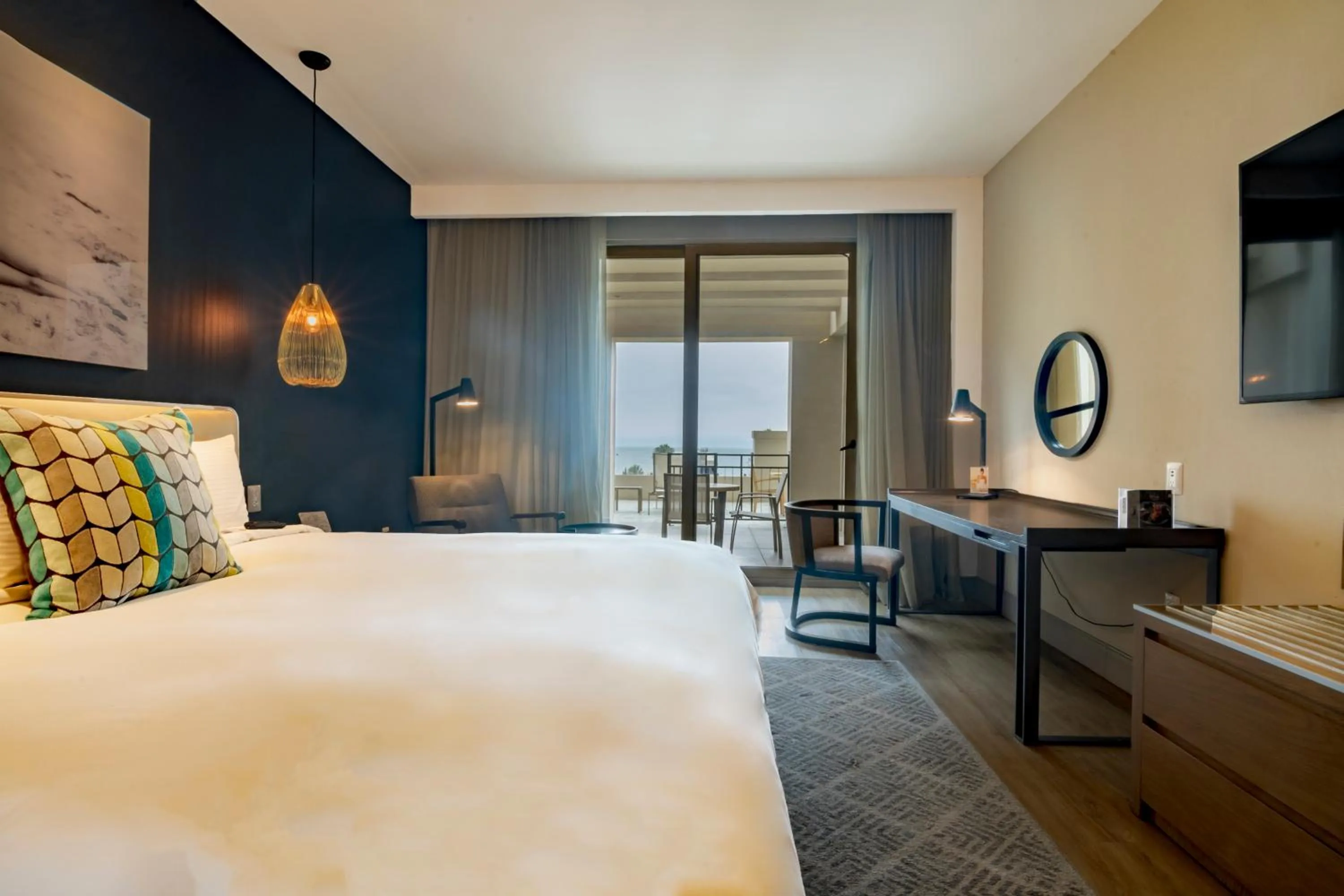 Bed in Torre Lucerna Hotel Ensenada