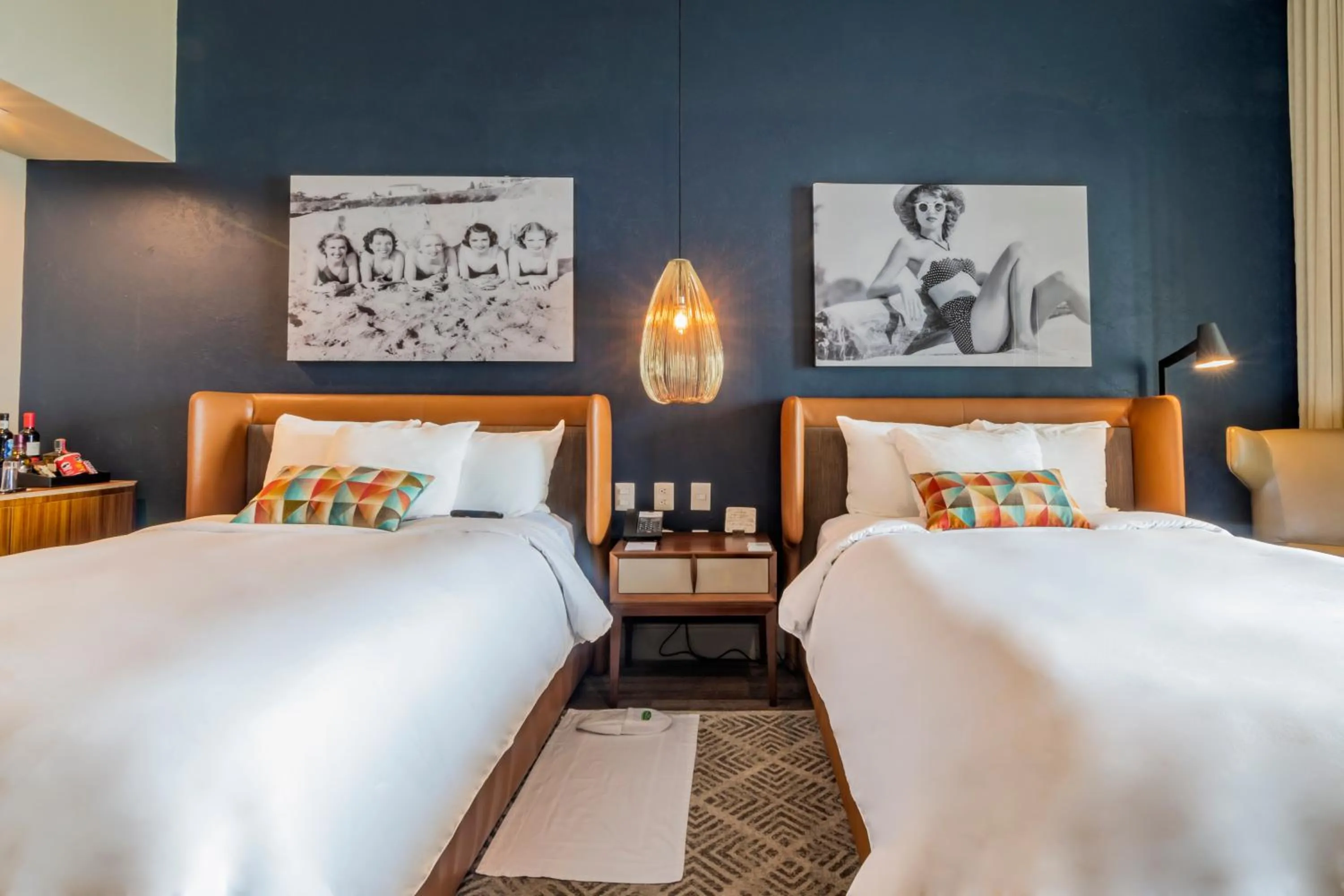 Bed in Torre Lucerna Hotel Ensenada