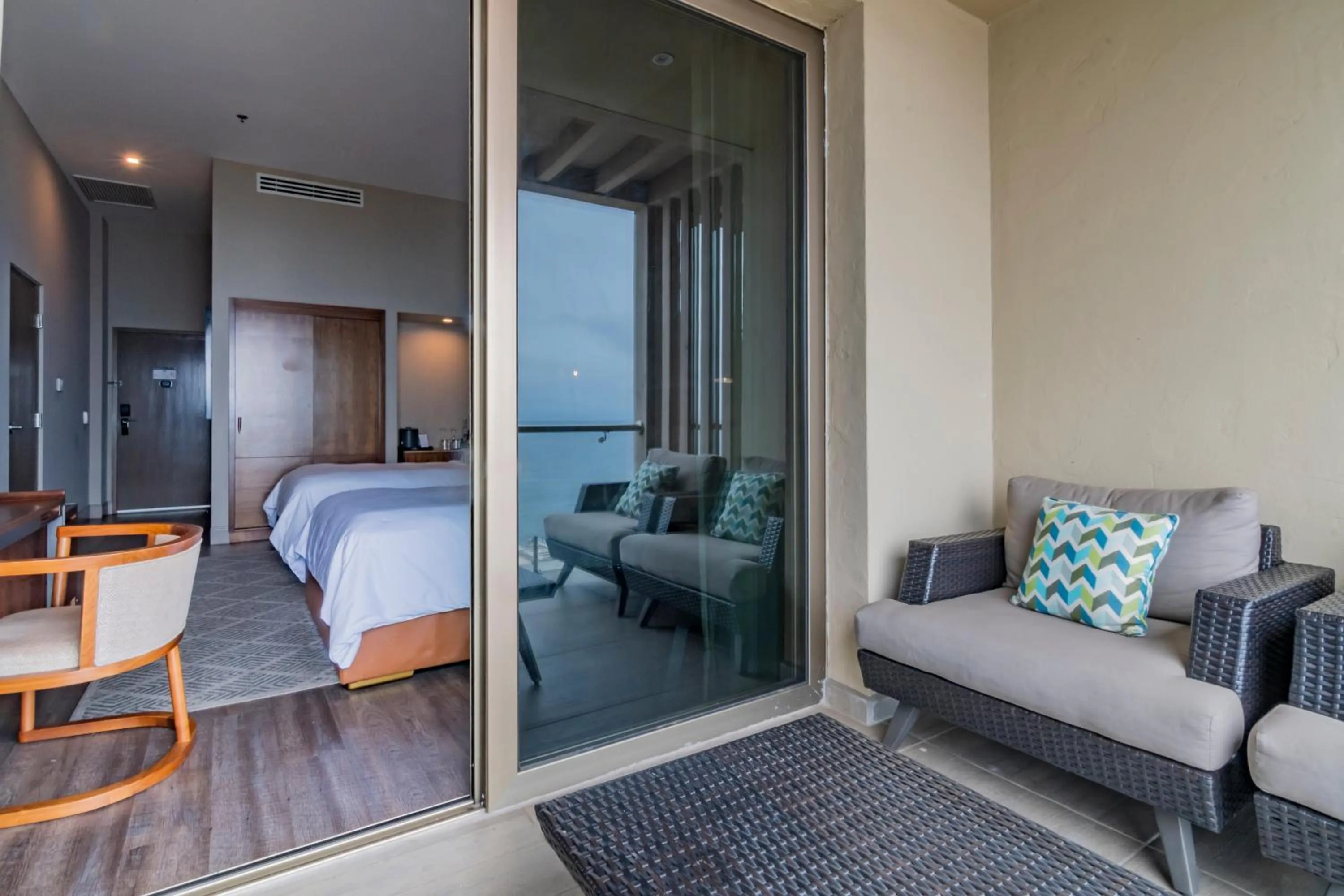 Bed in Torre Lucerna Hotel Ensenada