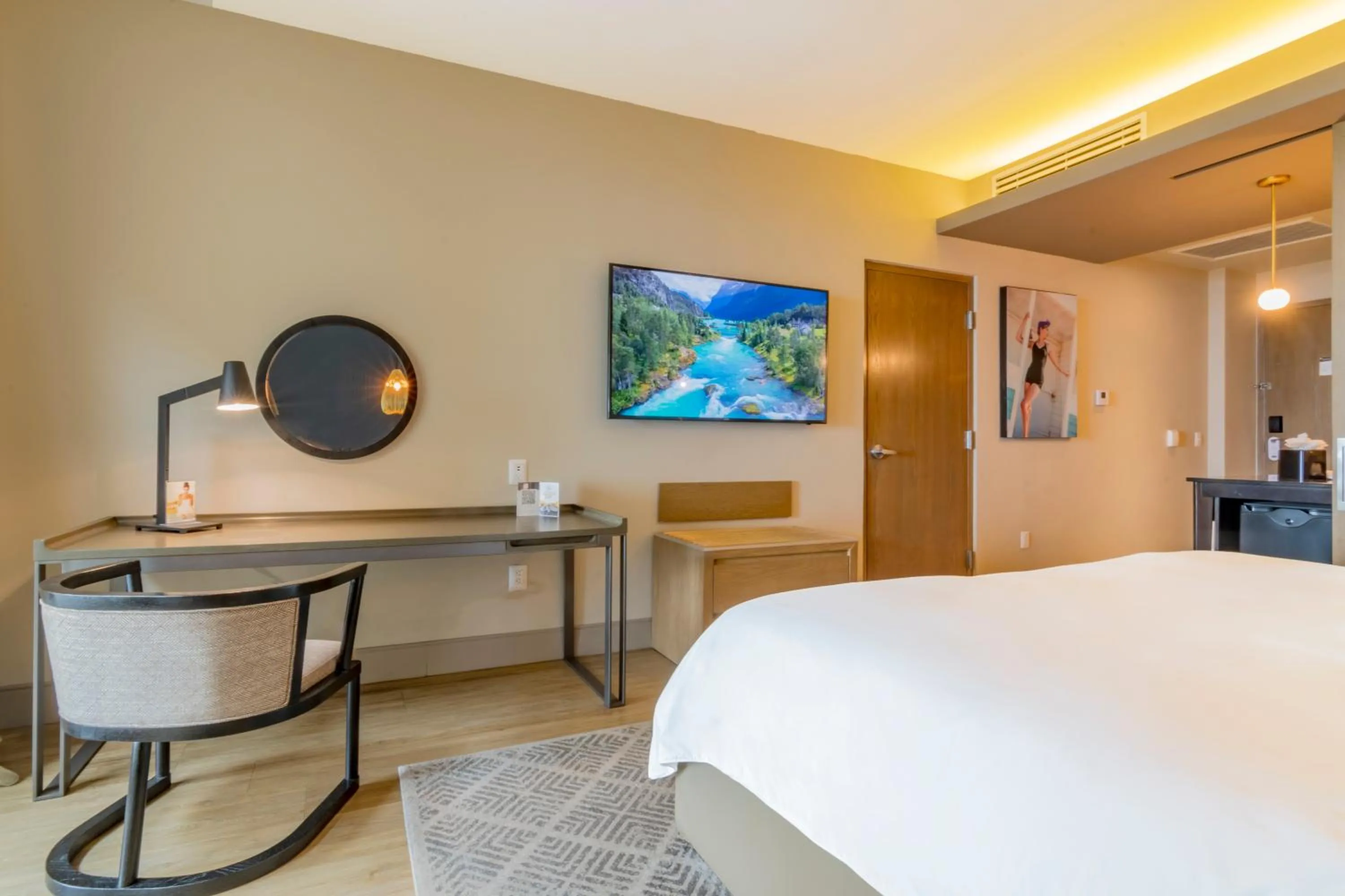 Bed in Torre Lucerna Hotel Ensenada