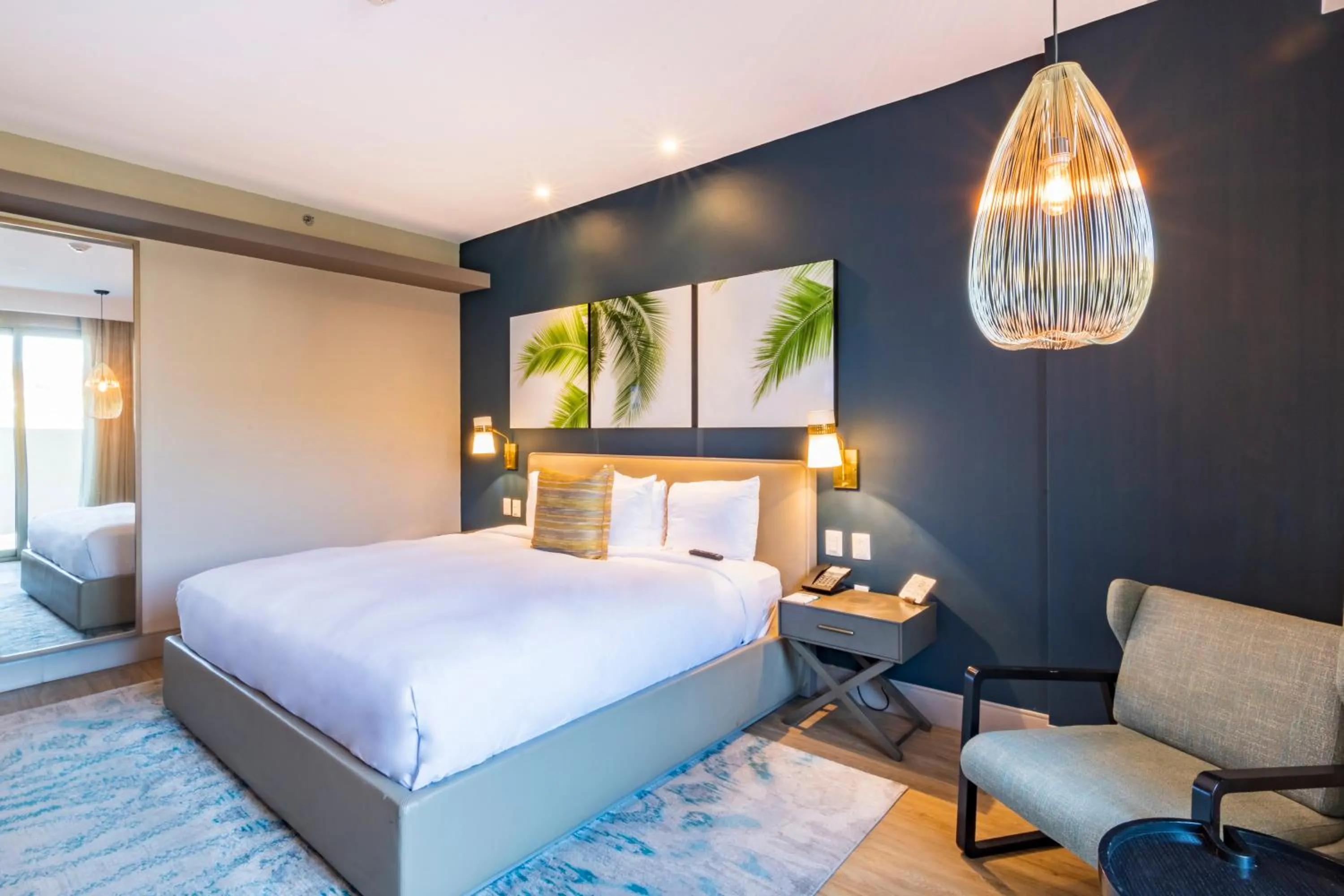 Bed in Torre Lucerna Hotel Ensenada