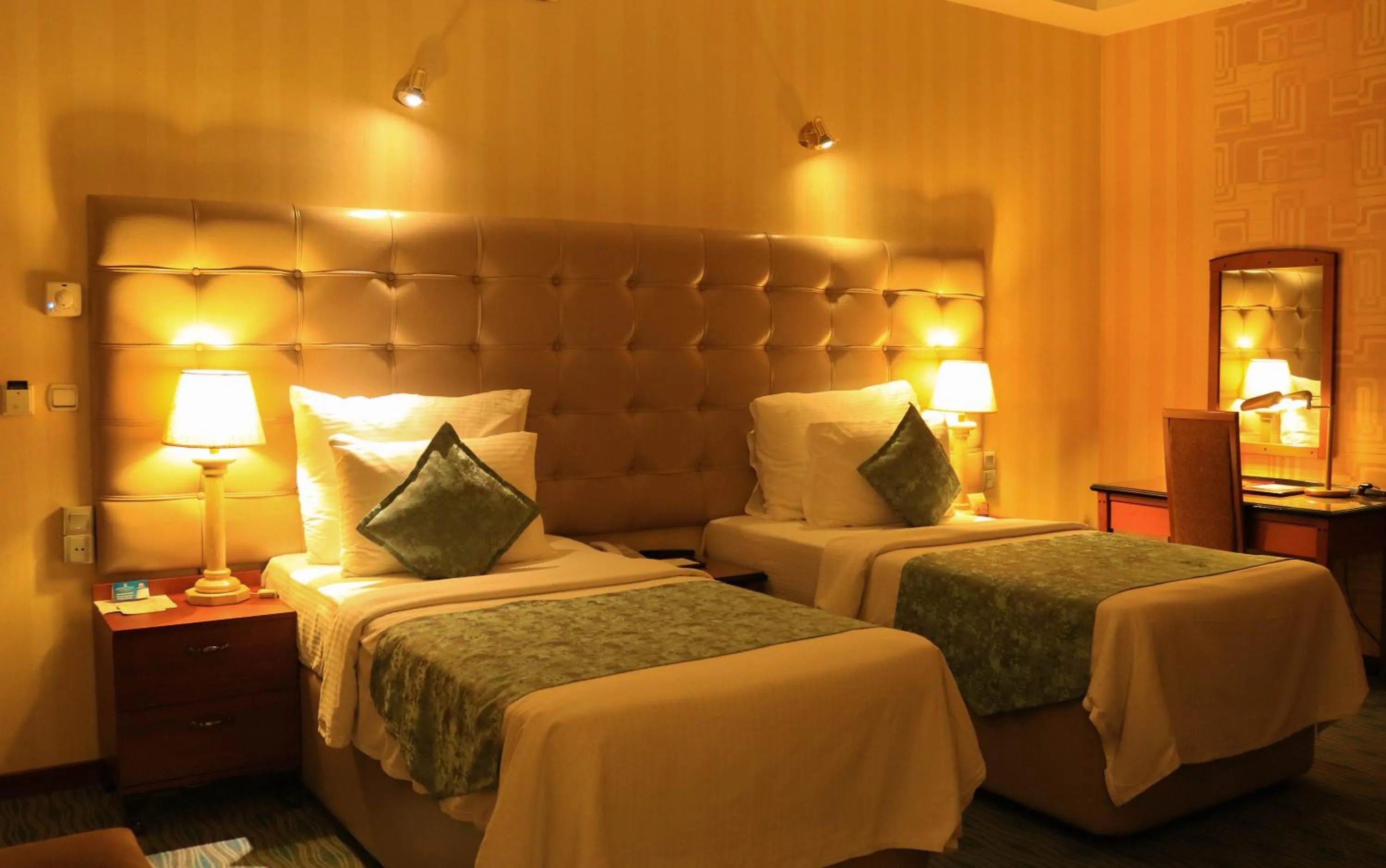 Bed in Grand Hotel Europe