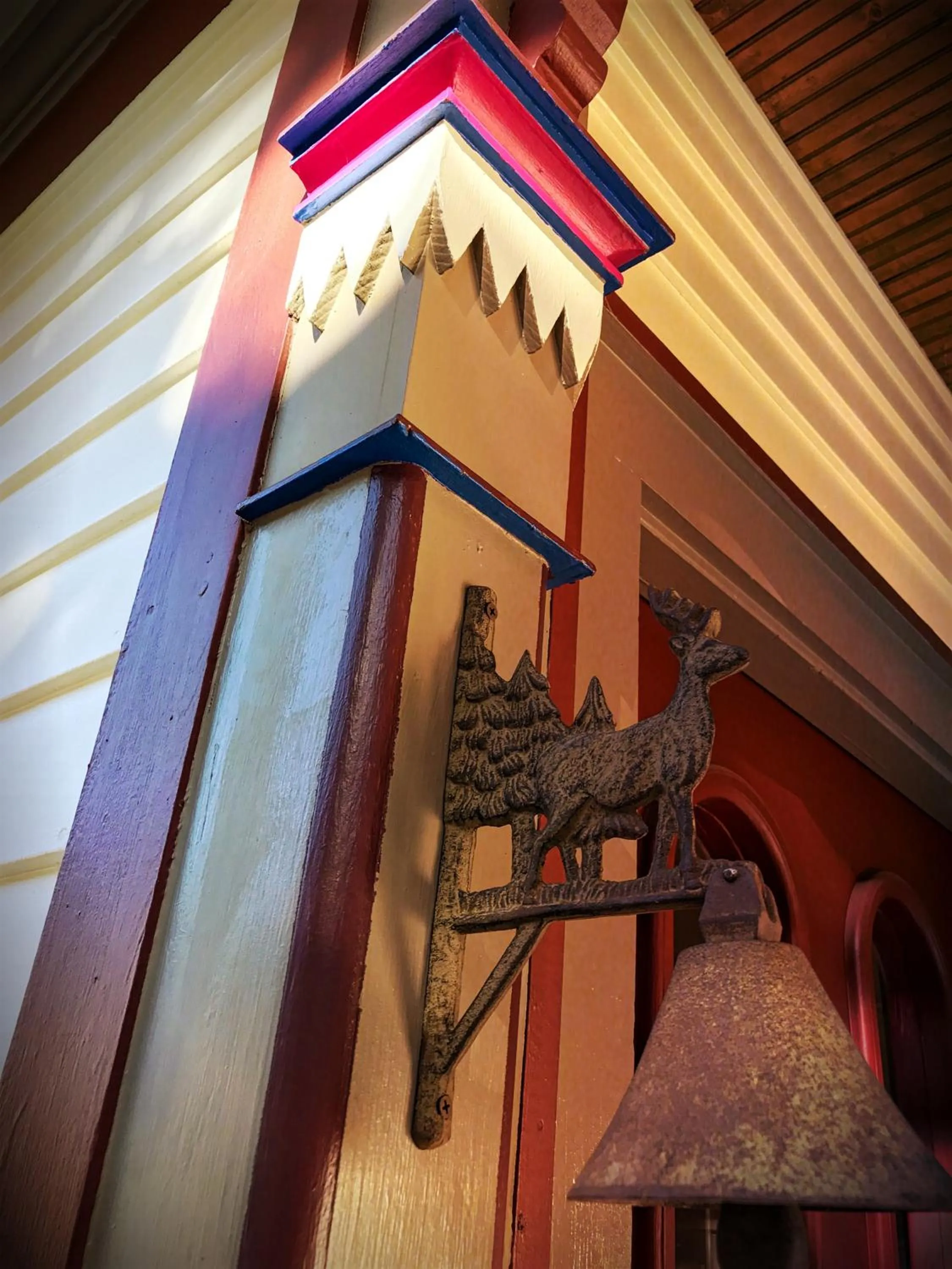 Decorative detail in Rose Street Bed & Breakfast