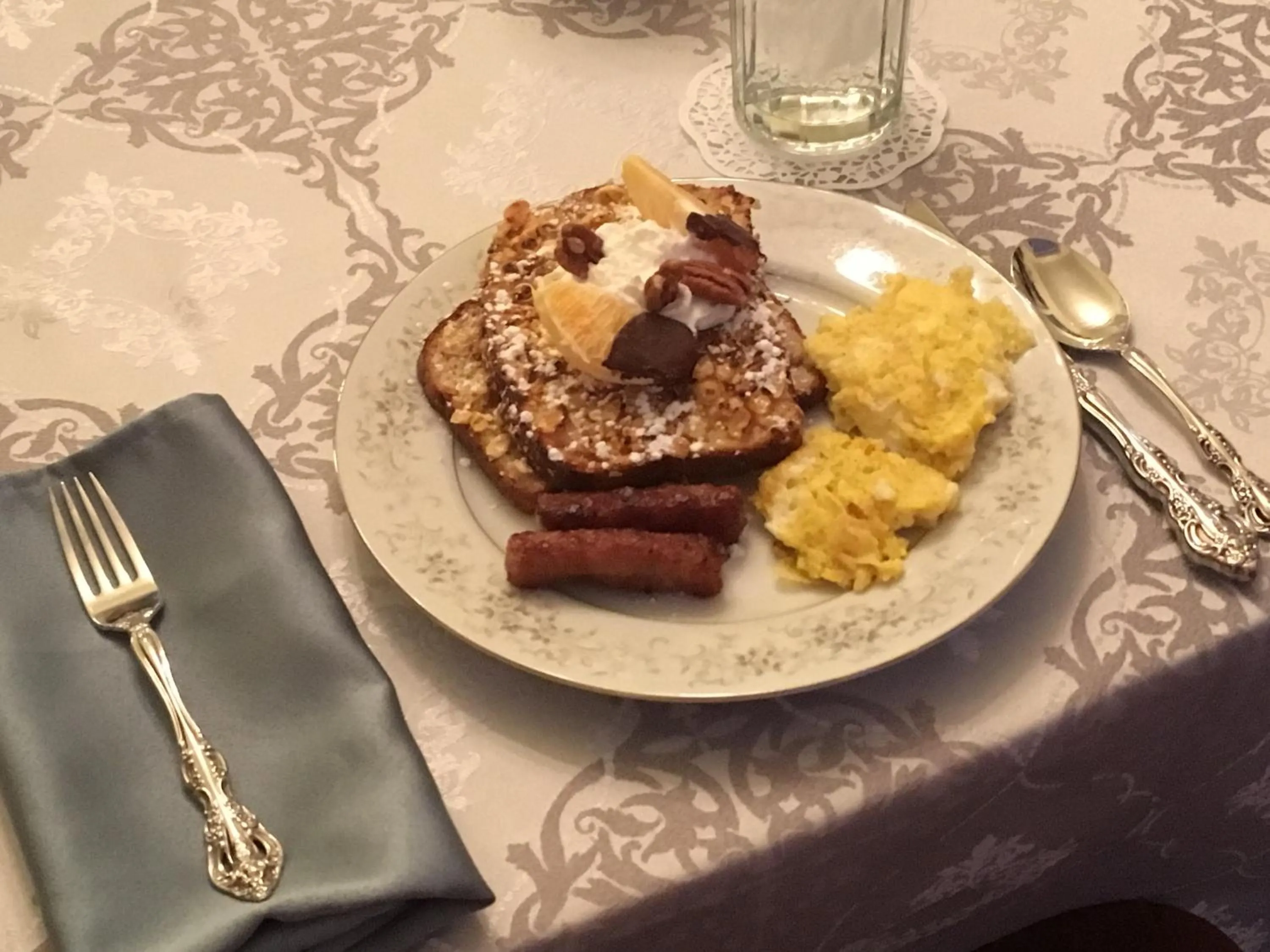 American breakfast in Rose Street Bed & Breakfast