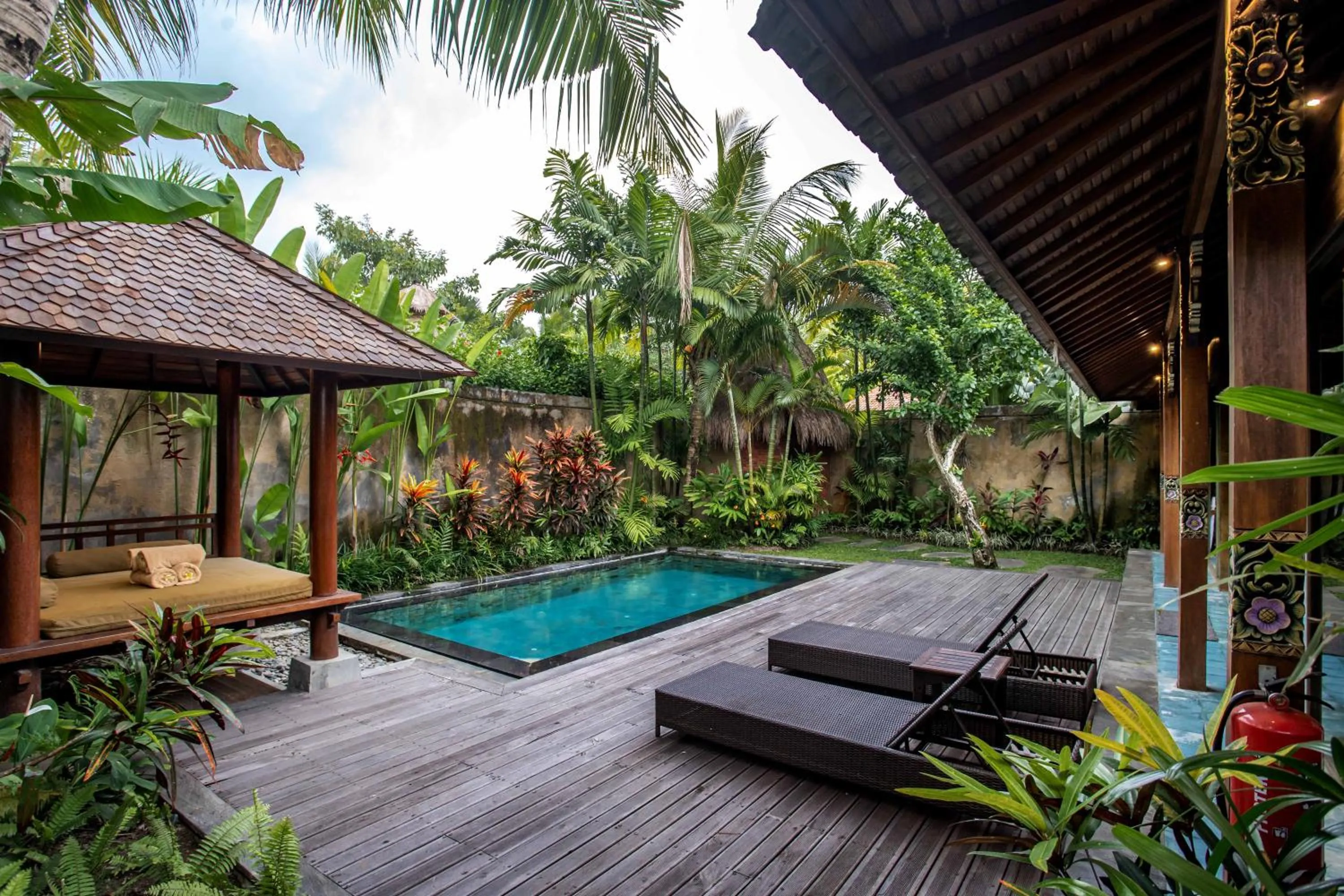 Swimming pool in Arya Villas Ubud