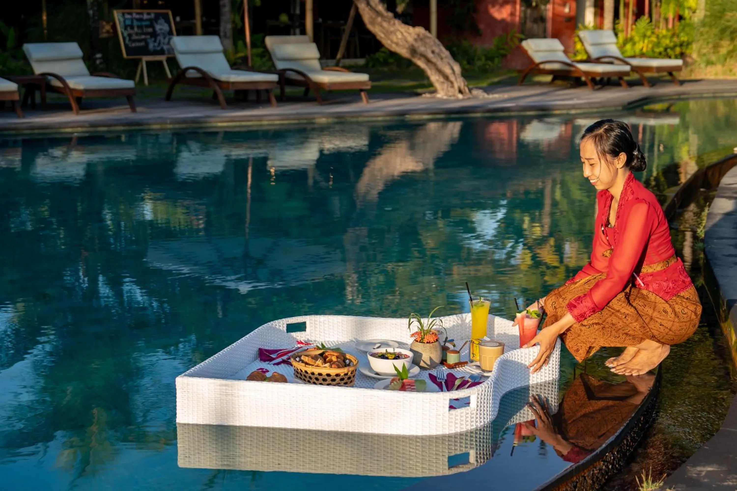Swimming pool in Arya Villas Ubud