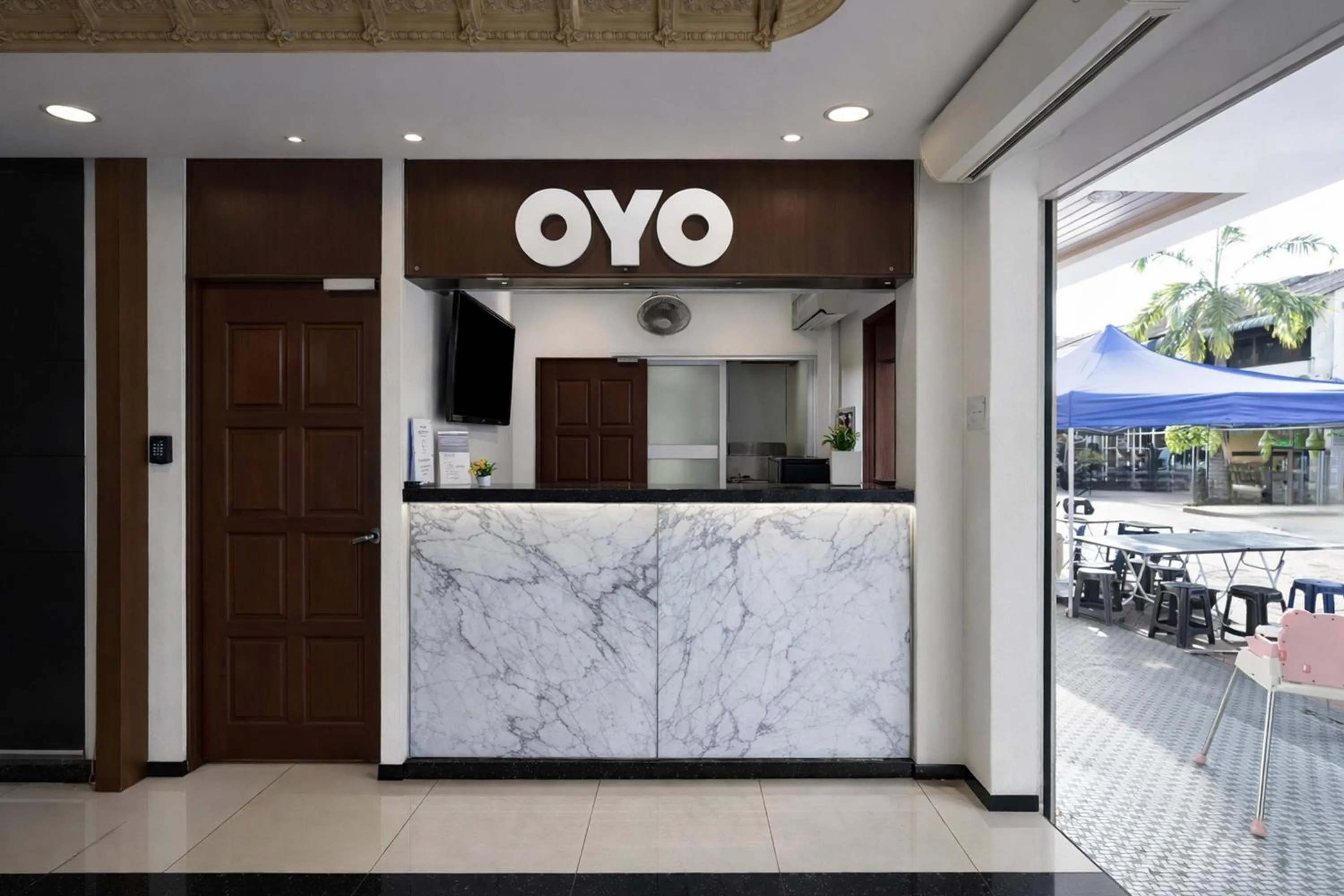 Lobby or reception in Collection O GHC Near Penang Street Art Formerly Queen City Hotel