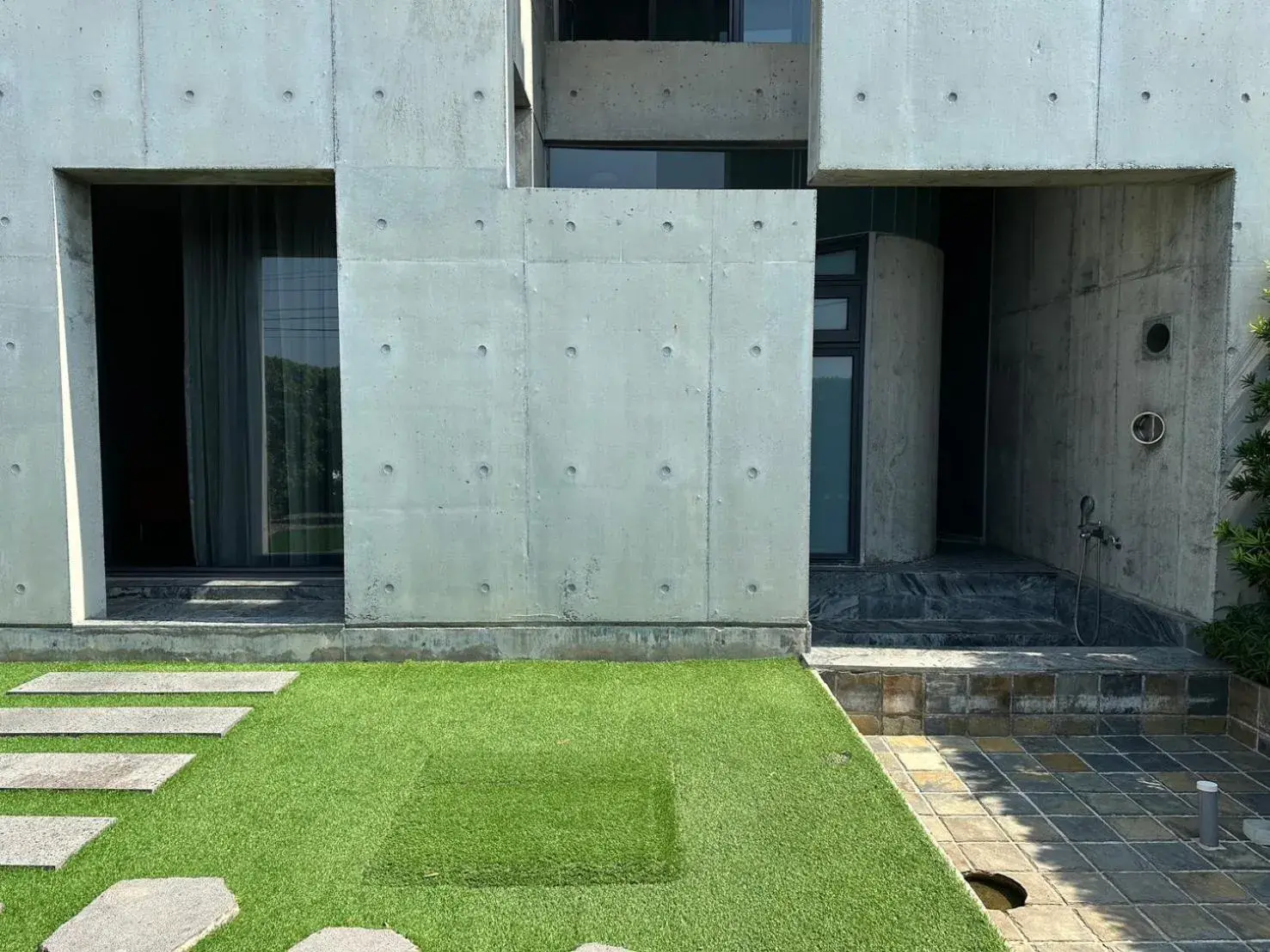 Garden view in FaHaus Garden view in FaHaus