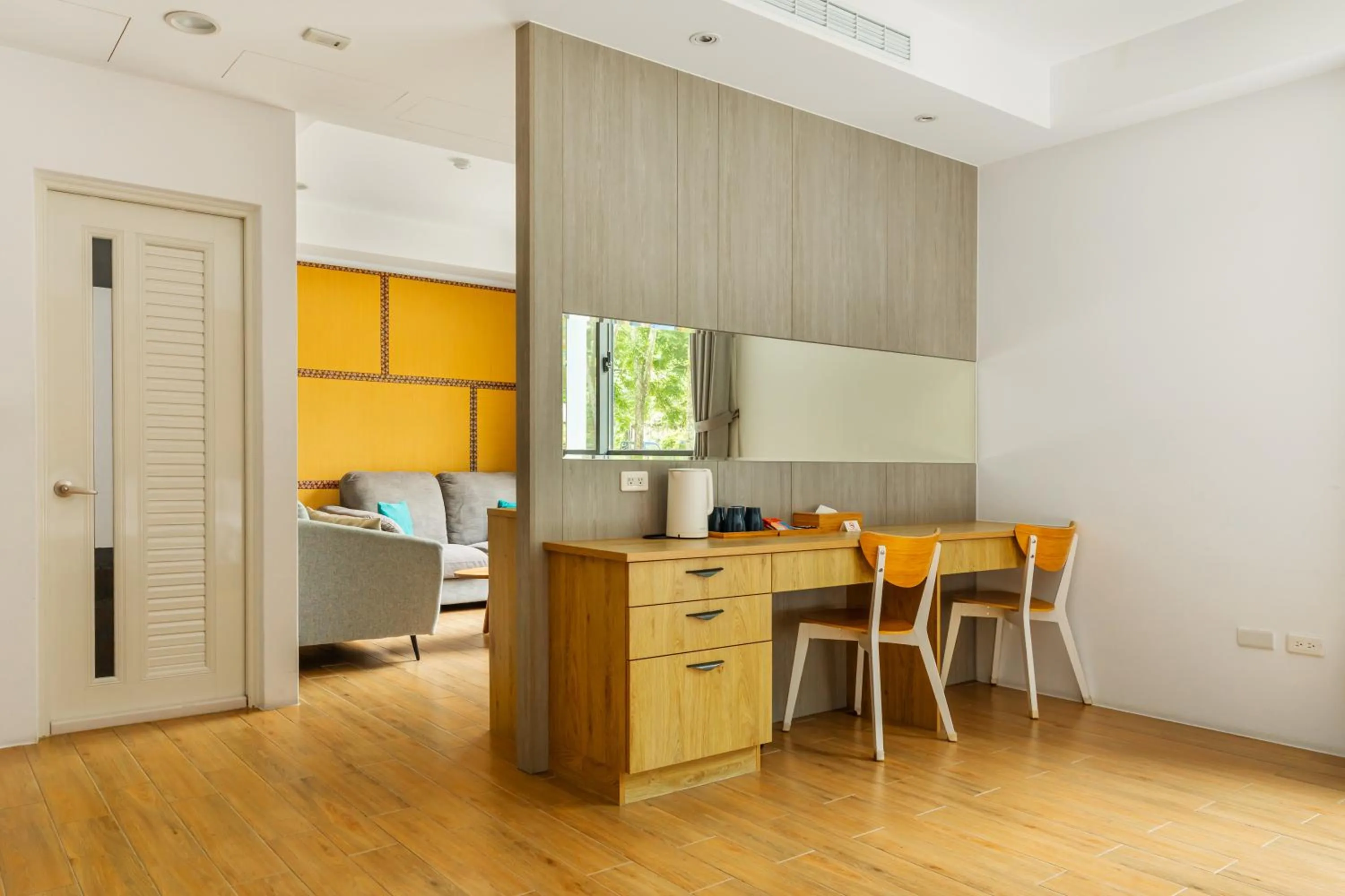 Seating area in Kapamumu b&b