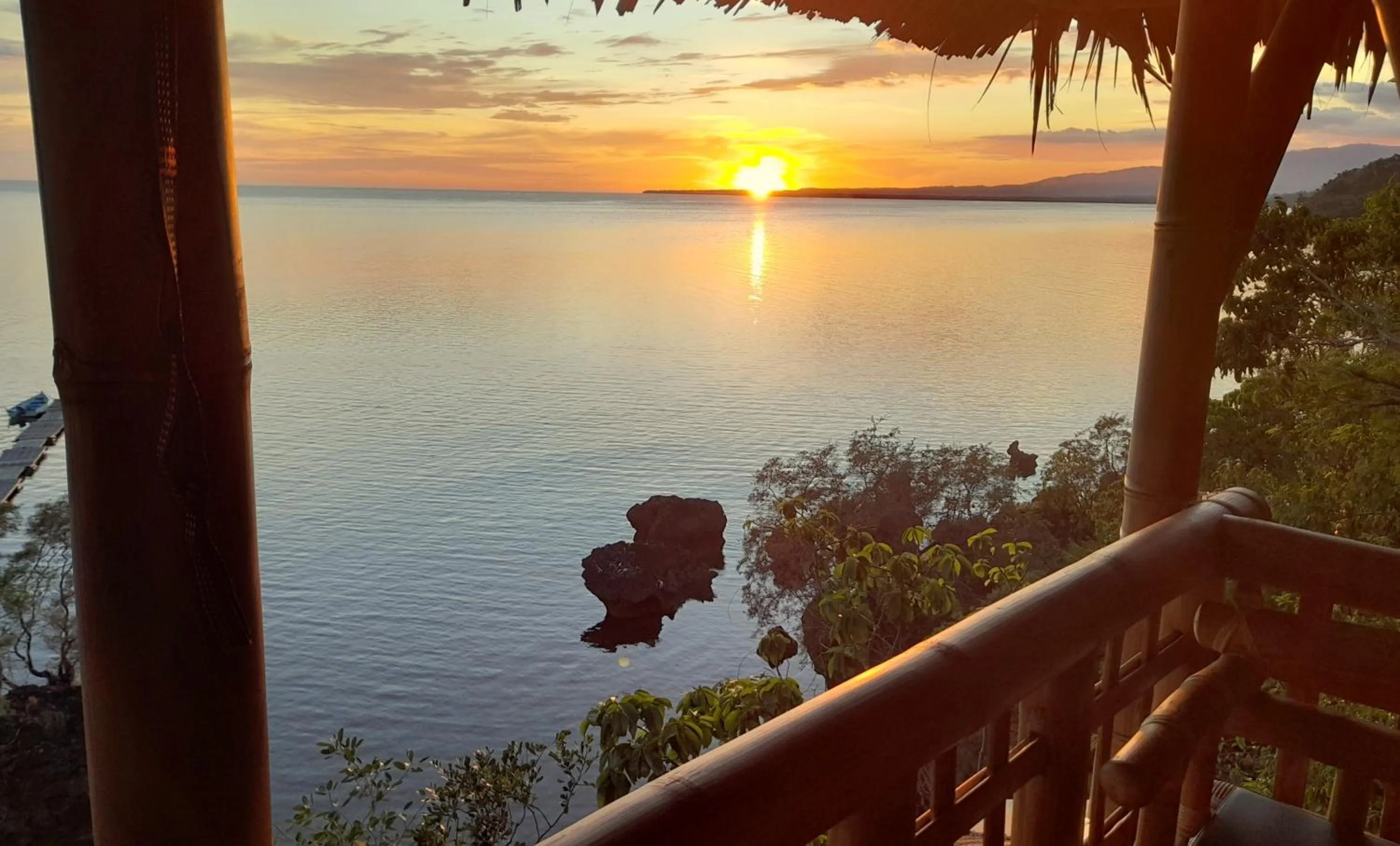 Balcony/Terrace in Kookoo's nest eco-lodge