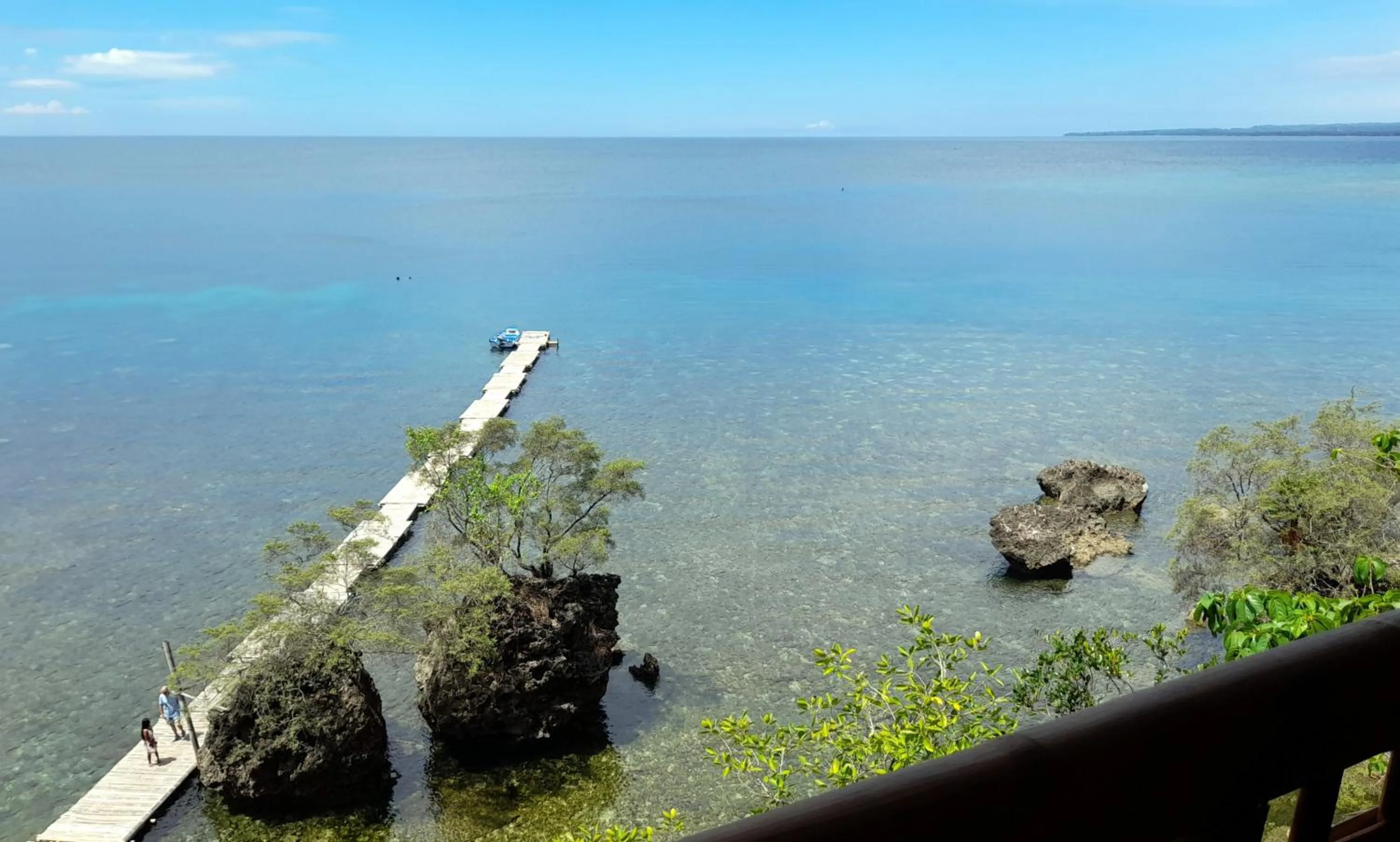 Sea view in Kookoo's nest eco-lodge