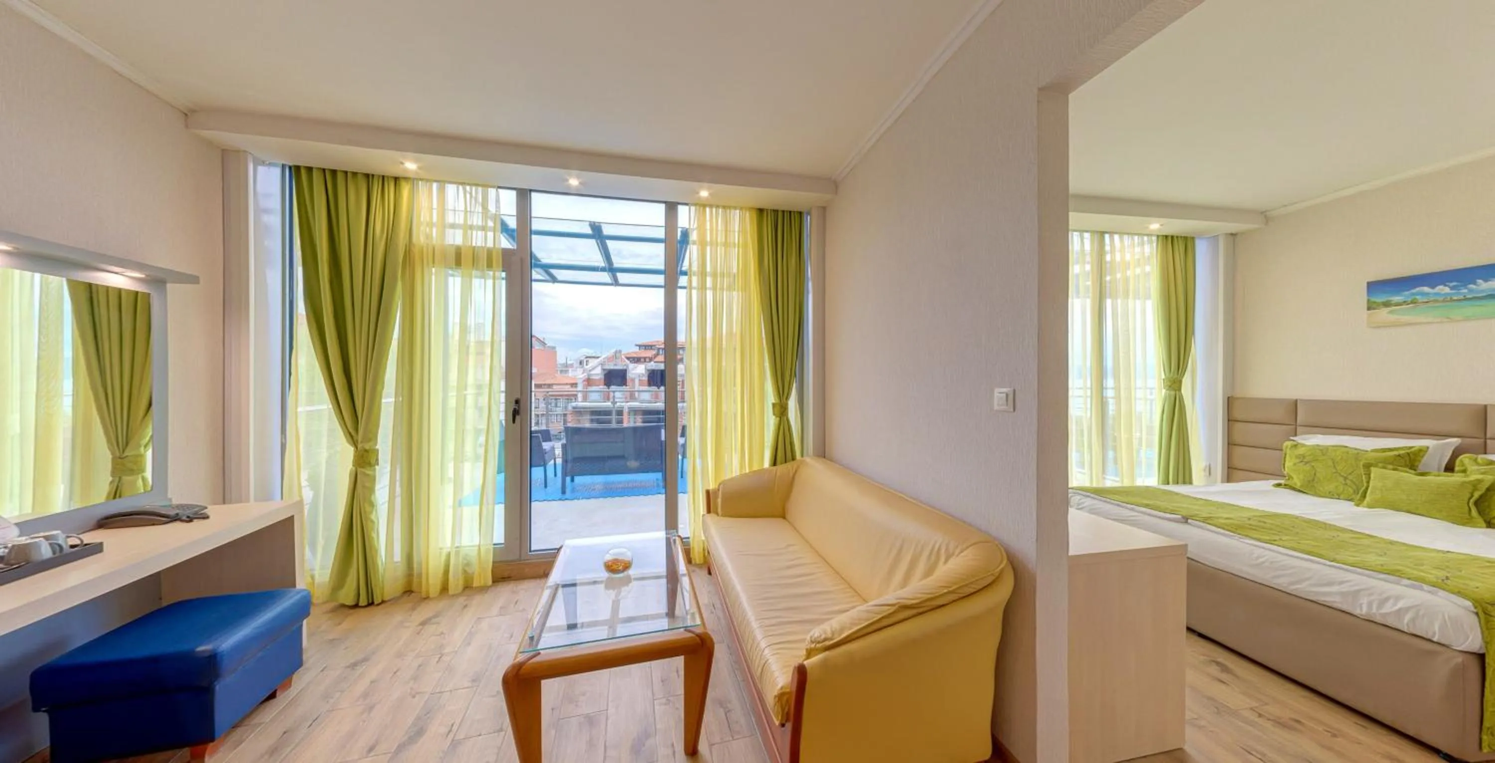 Bed in Sol Marina Palace Hotel - All Inclusive & Adults Only