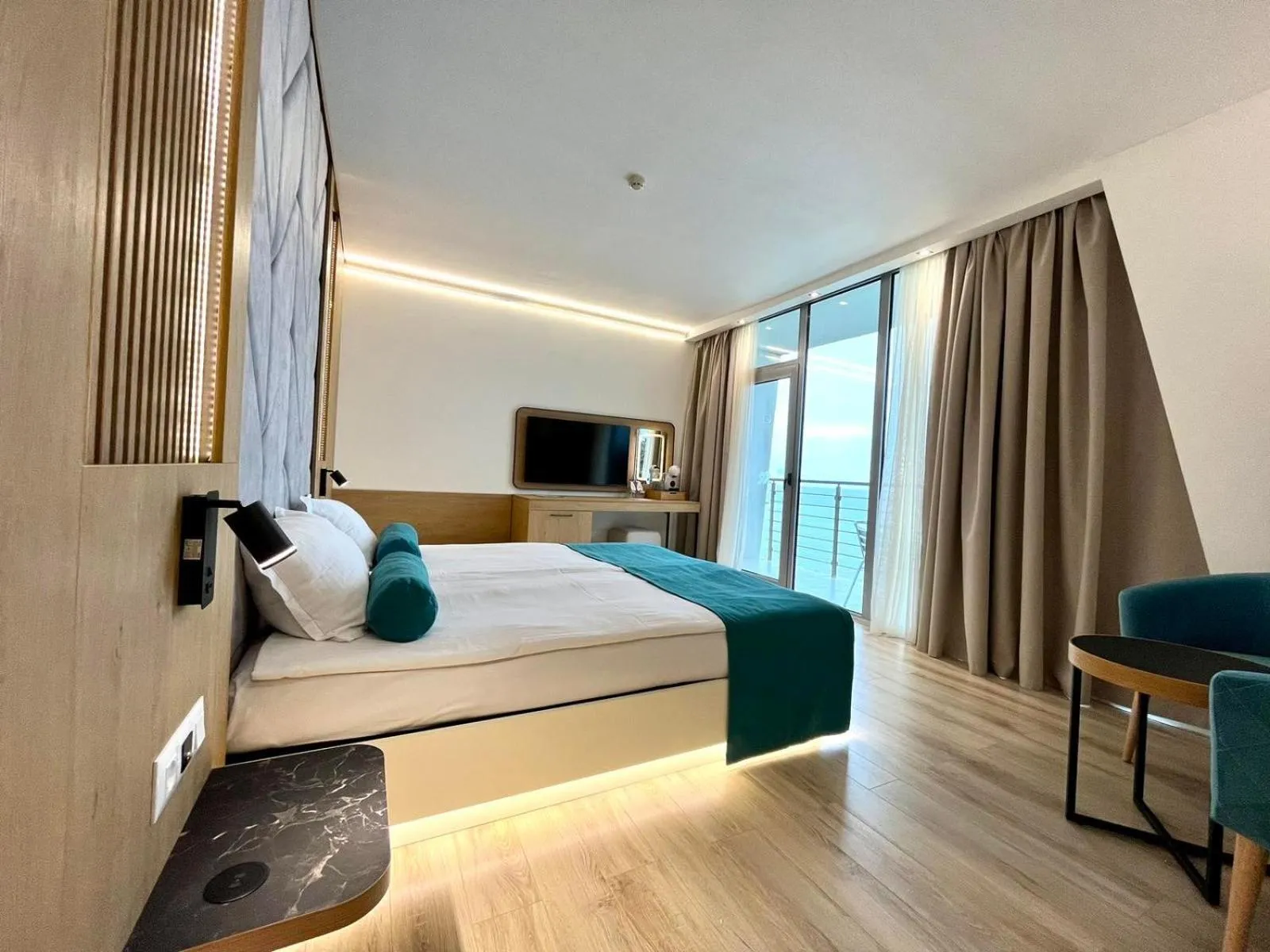 Bed in Sol Marina Palace Hotel - All Inclusive & Adults Only