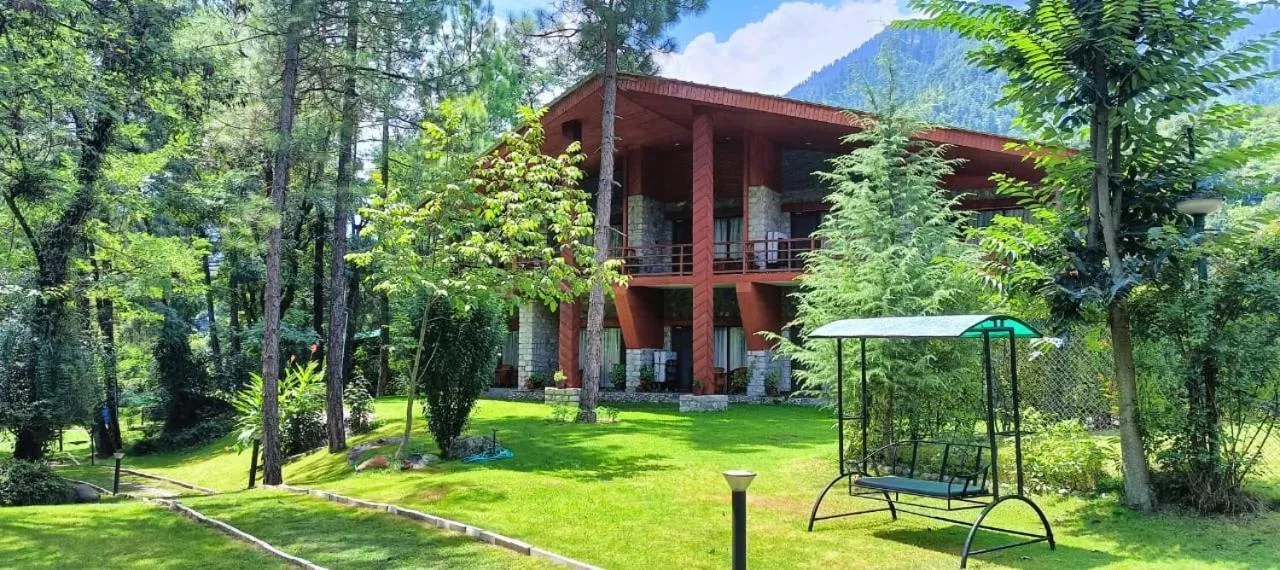 Garden view in Span Resort and Spa, Manali