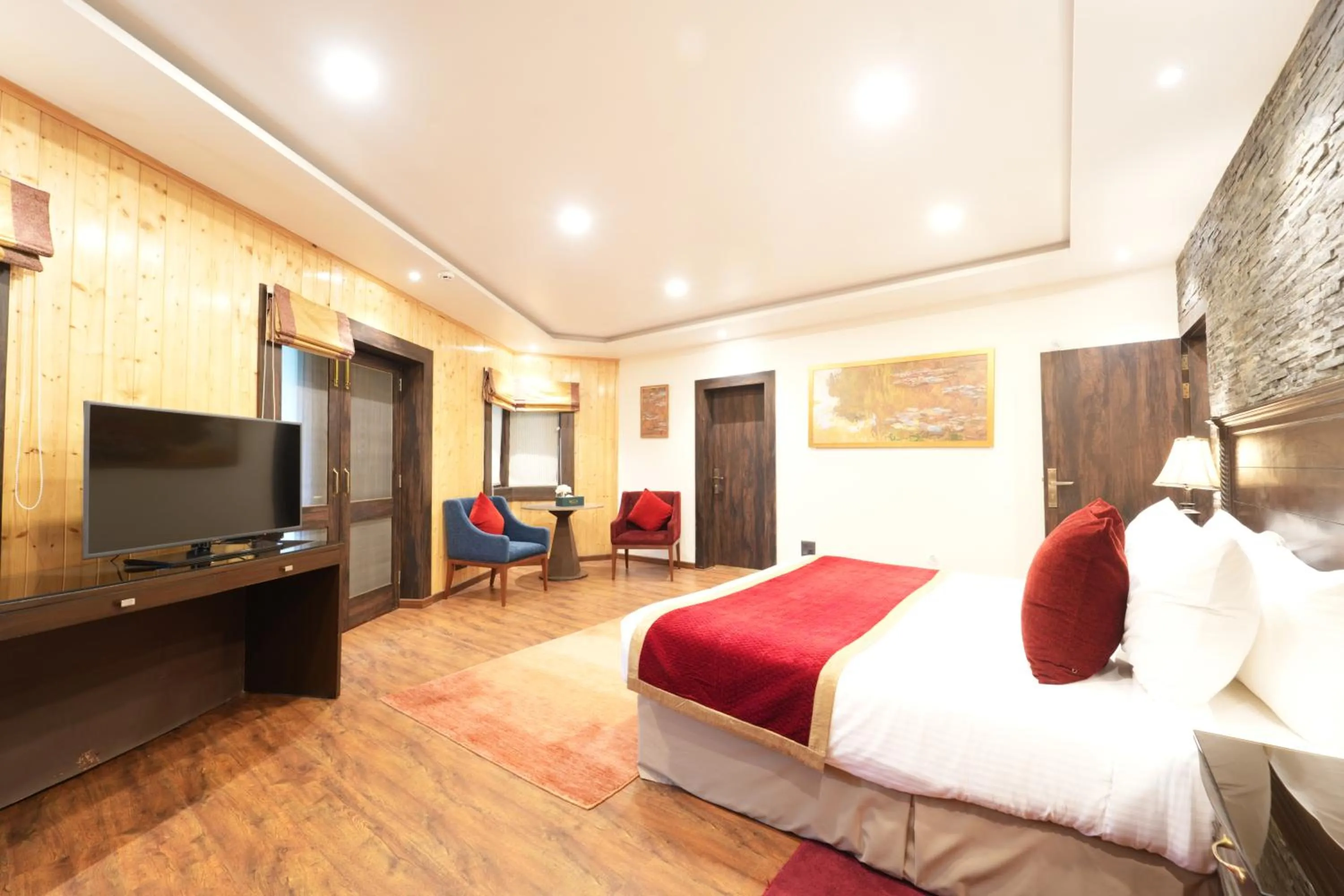 Bed in Span Resort and Spa, Manali