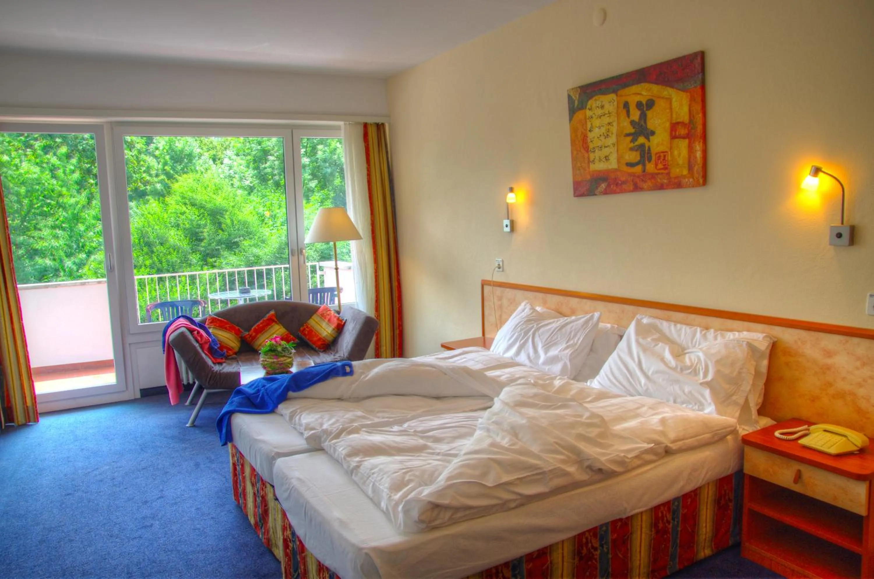Bed in Hotel Excelsior