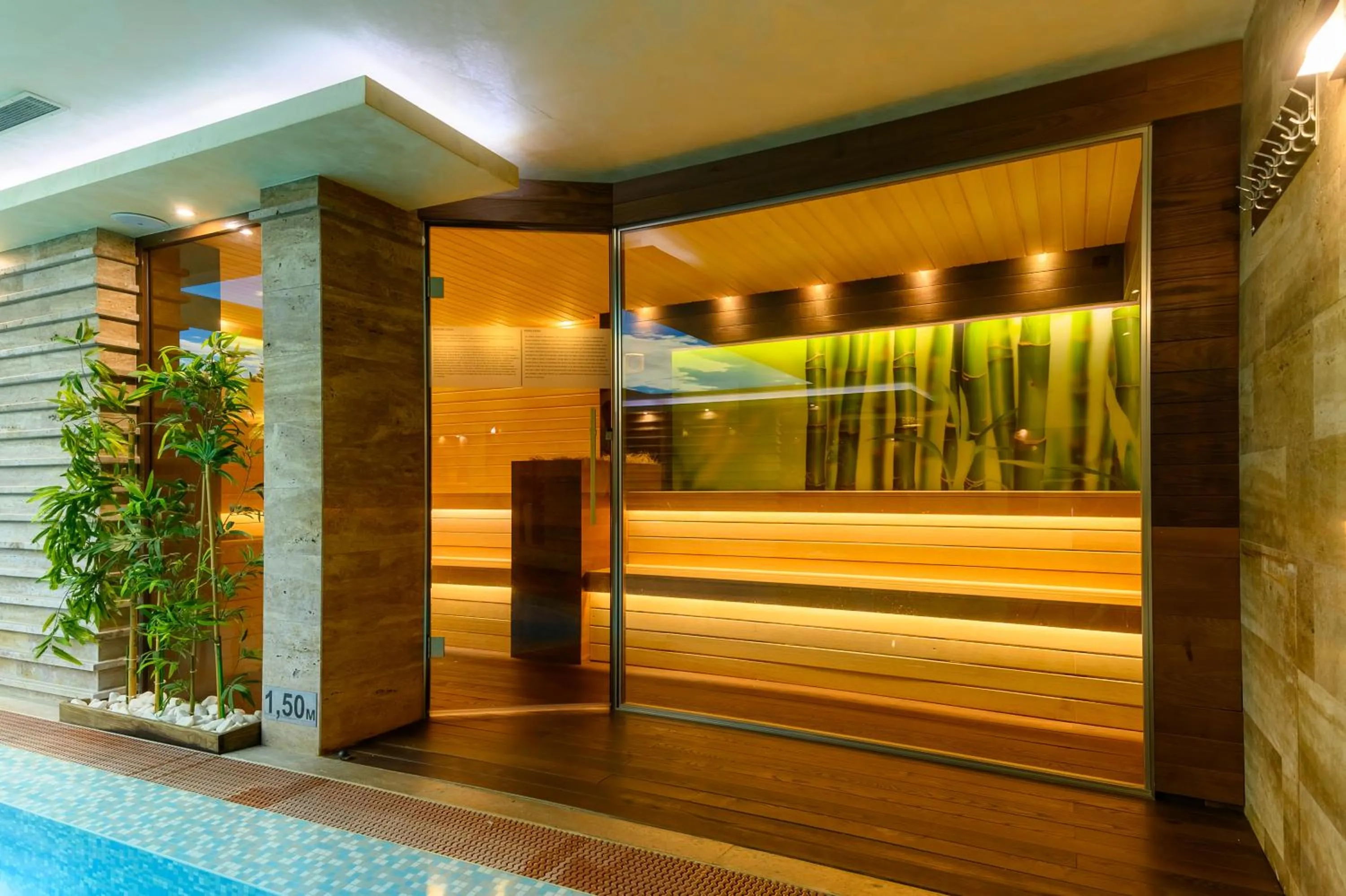 Sauna in Spa Hotel Ezeretz Blagoevgrad