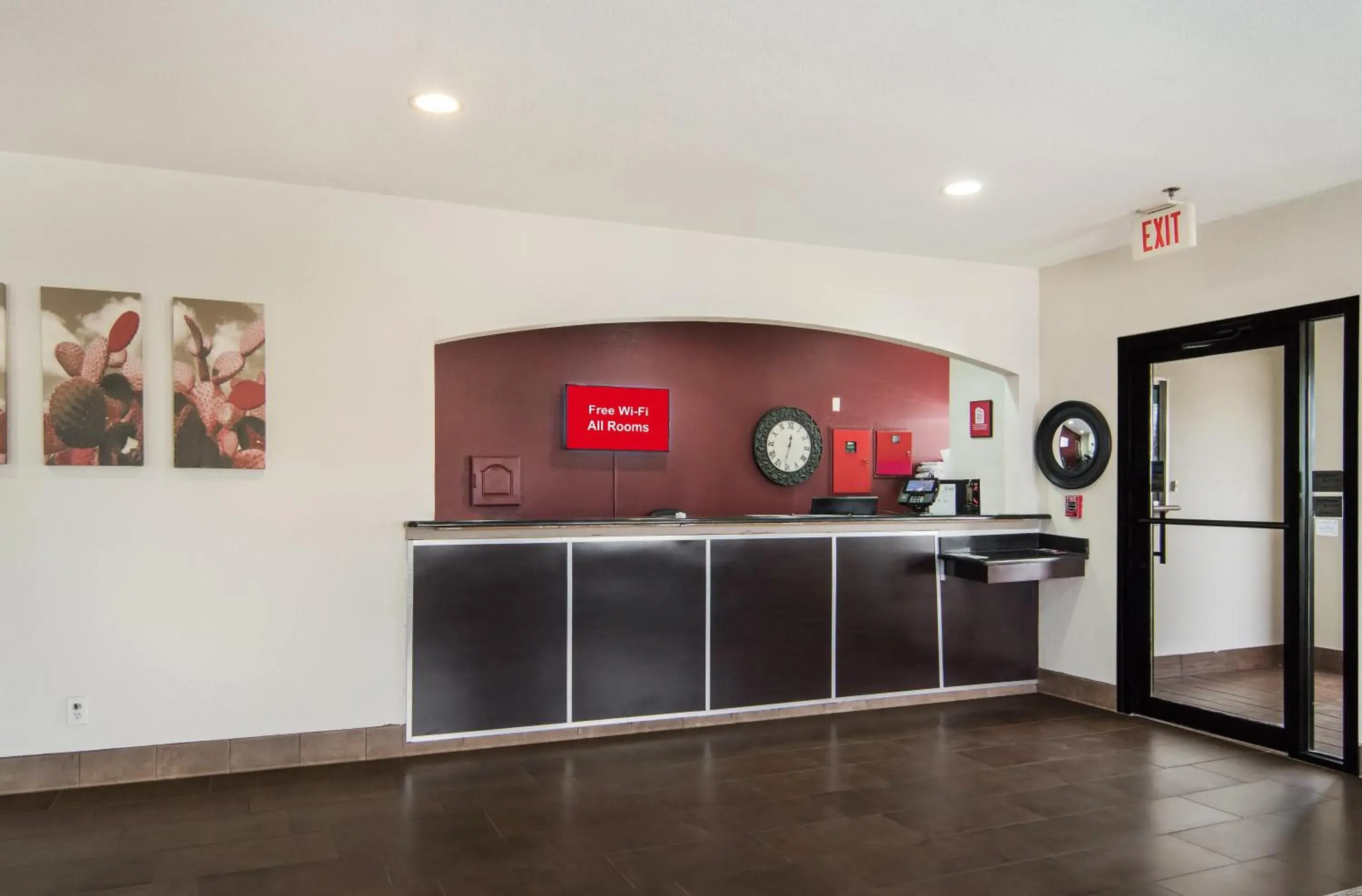 Lobby or reception, Lobby/Reception in Red Roof Inn Fort Worth - Saginaw