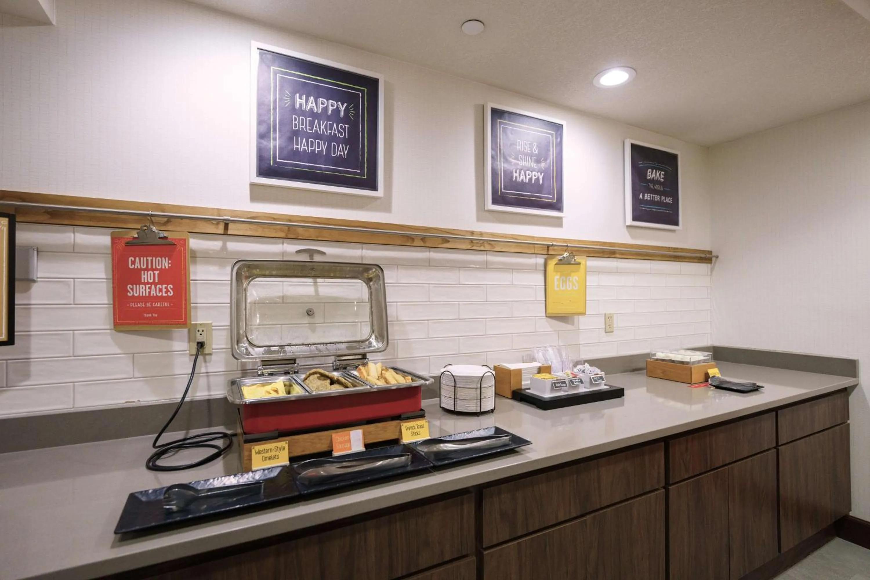 Breakfast in Hampton Inn Hays-North of I-70