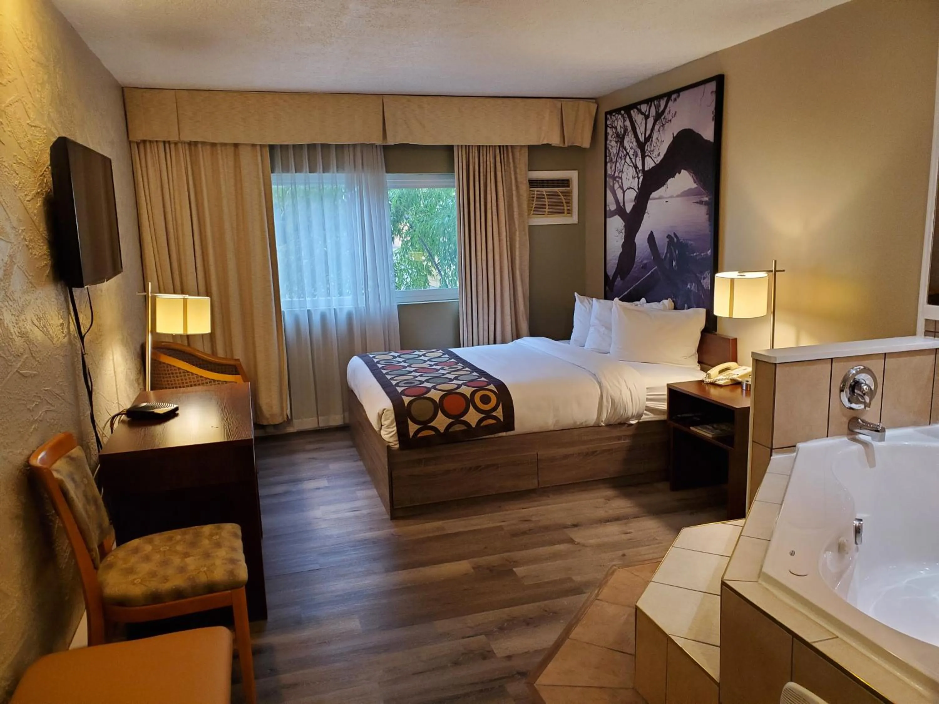 Bed in Super 8 by Wyndham Duncan