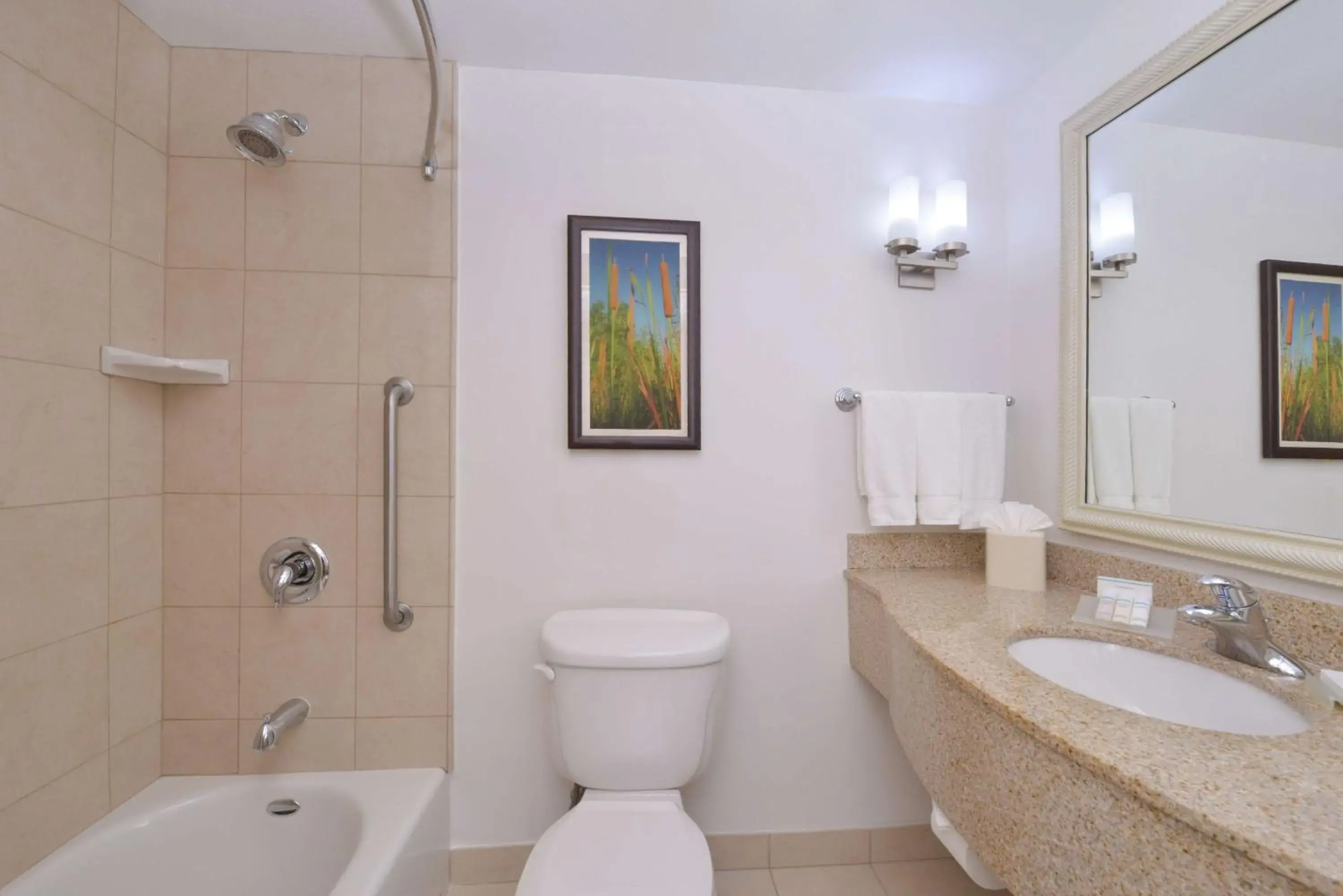 Bathroom in Hilton Garden Inn Yuma Pivot Point Bathroom in Hilton Garden Inn Yuma Pivot Point